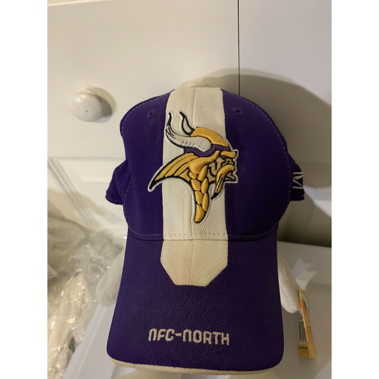 Reebok Minnesota Vikings Stretch Fit OSFM Hat Cap Reebok Sideline N Size ONE SIZE - 1 Thumbnail