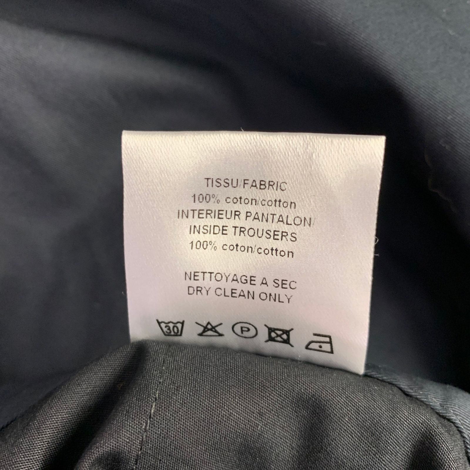 Lanvin LANVIN Size 36 Navy Cotton Flat Front Shorts Size US 36 / EU 52 - 5 Thumbnail