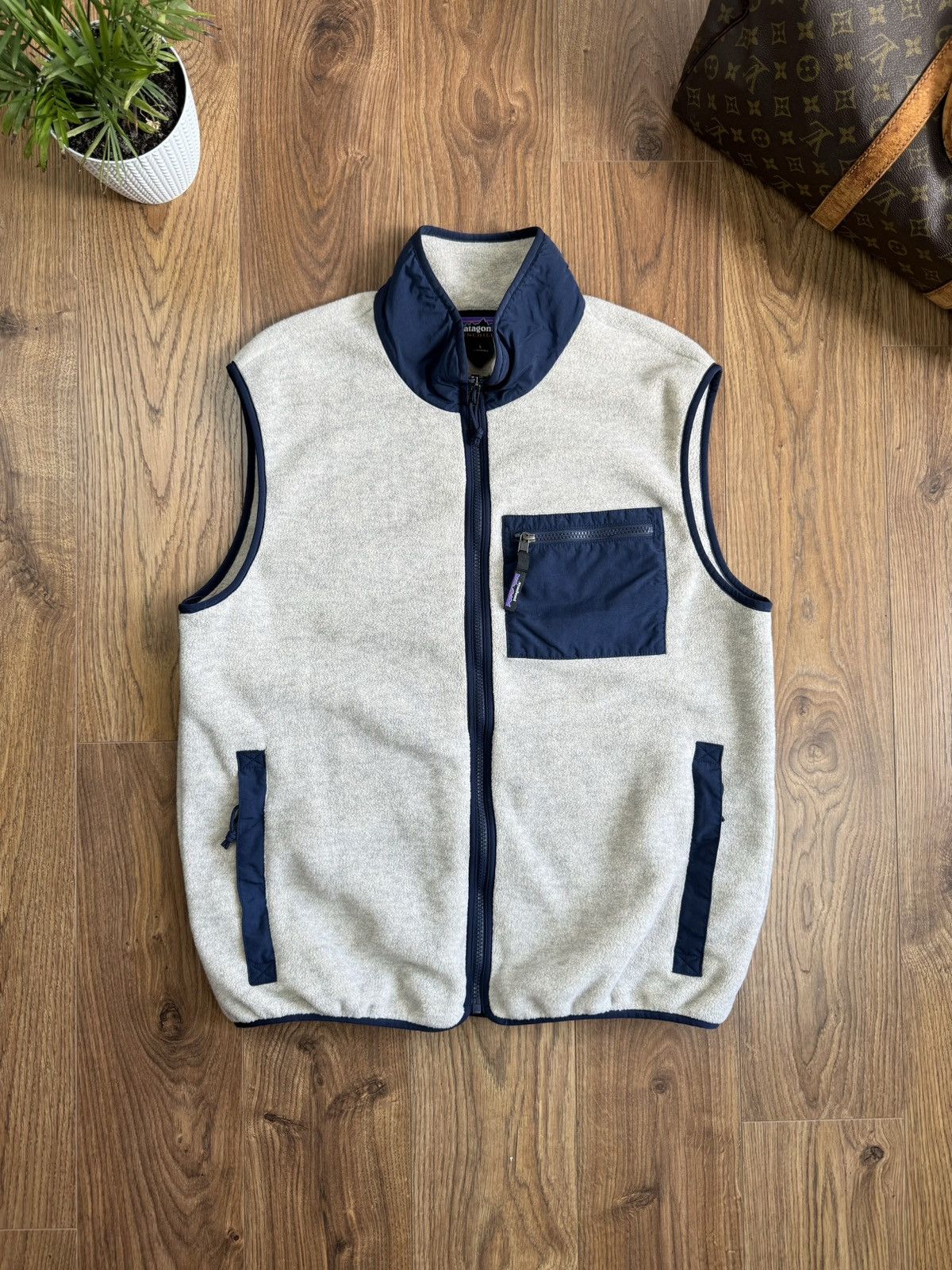 Patagonia Vintage fleece vest Patagonia original outdoors item Size US L / EU 52-54 / 3 - 1 Thumbnail