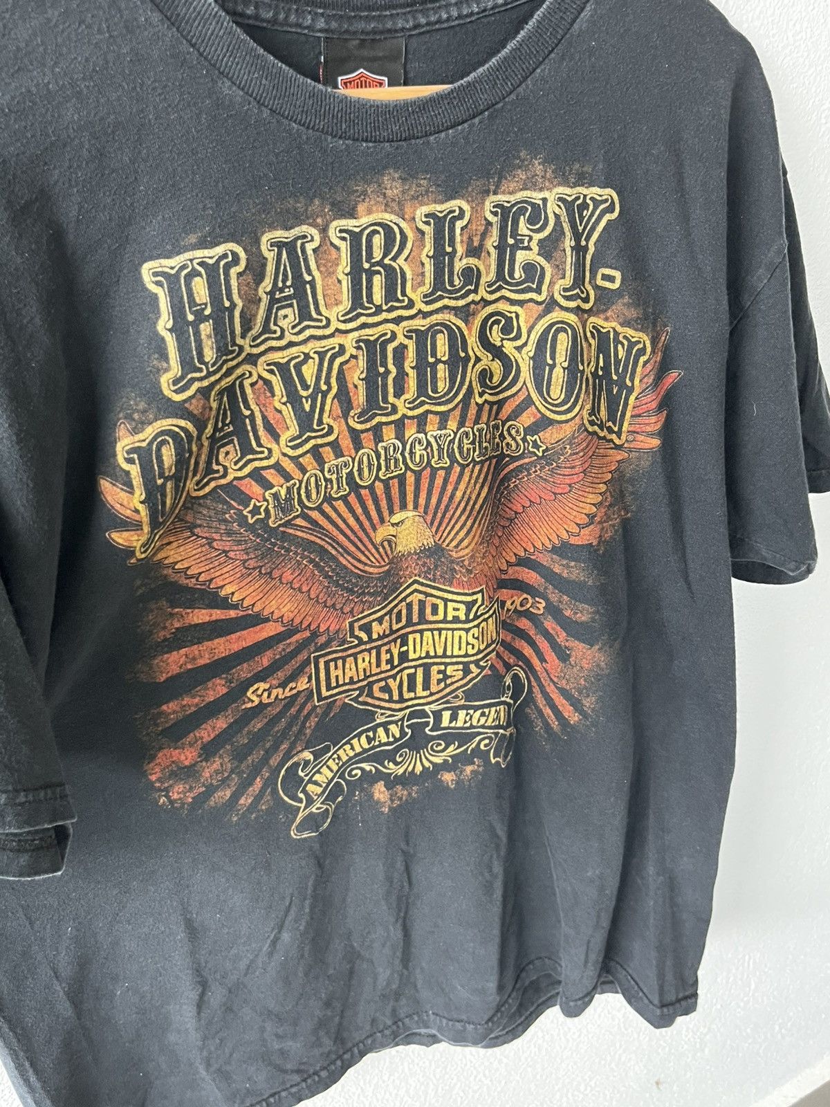 Harley Davidson Harley Davidson "Showa-no-Mori Tokyo" Eagle Graphic T-Shirt Size US L / EU 52-54 / 3 - 5 Thumbnail