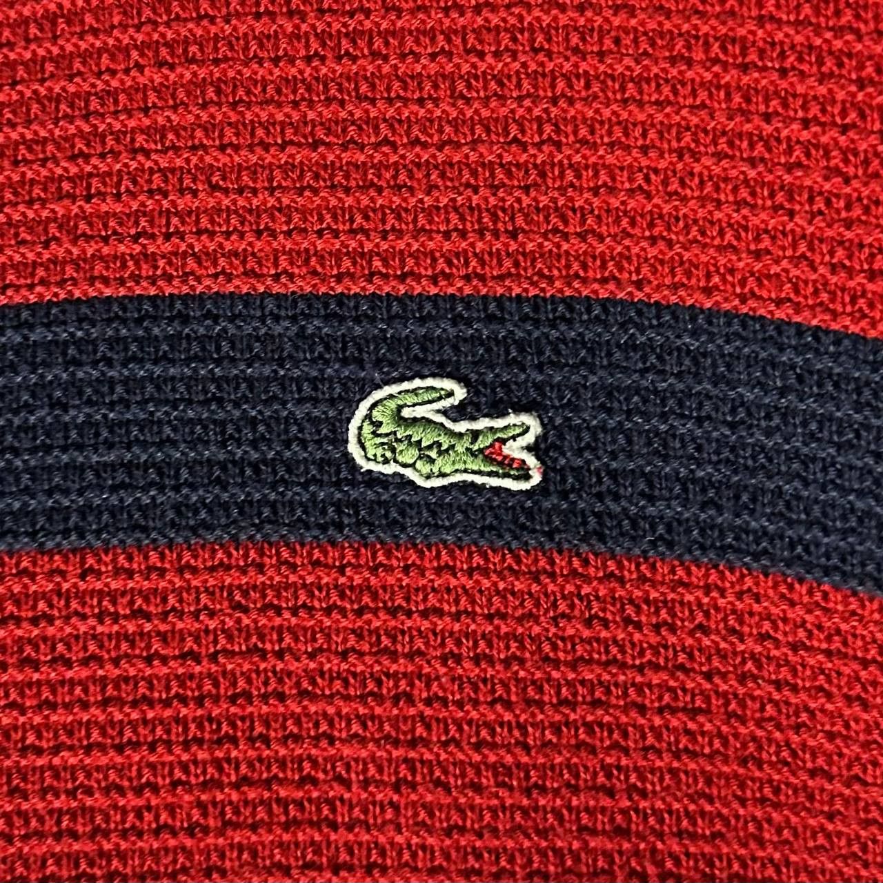 Lacoste × Vintage Lacoste Devanlay Vintage sweater acrylic Size US XL / EU 56 / 4 - 2 Thumbnail