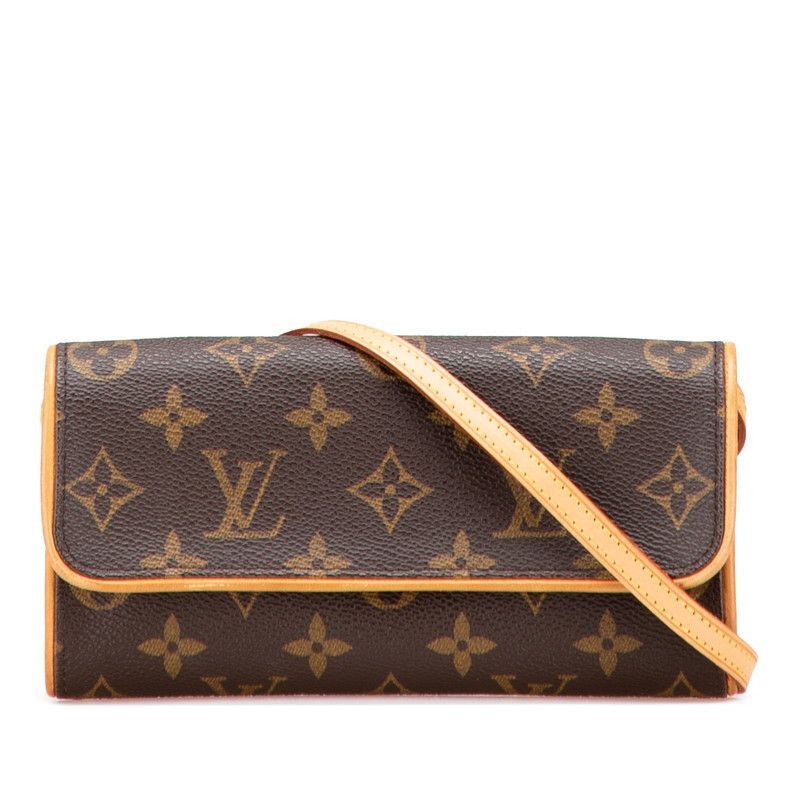 Louis Vuitton Louis Vuitton Louis Vuitton Pochette Twin PM Monogram Shoulder Bag Canvas Crossbody Bag M51854 DUTY FREE for USA Size ONE SIZE - 1 Thumbnail