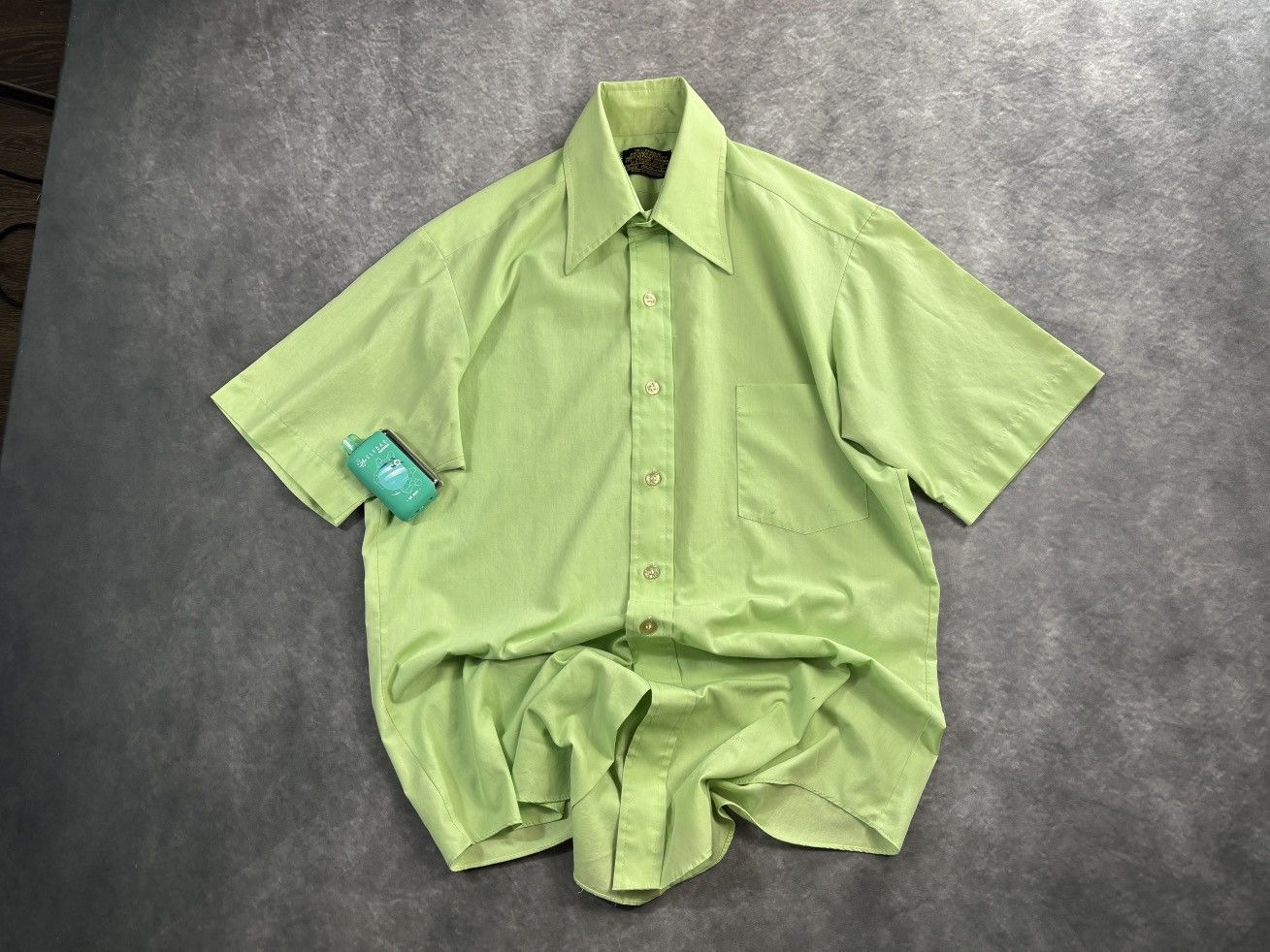 Sears 1970s Vintage Sears Shortsleeve Bowling Work Shirt 60s Size US S / EU 44-46 / 1 - 12 Thumbnail