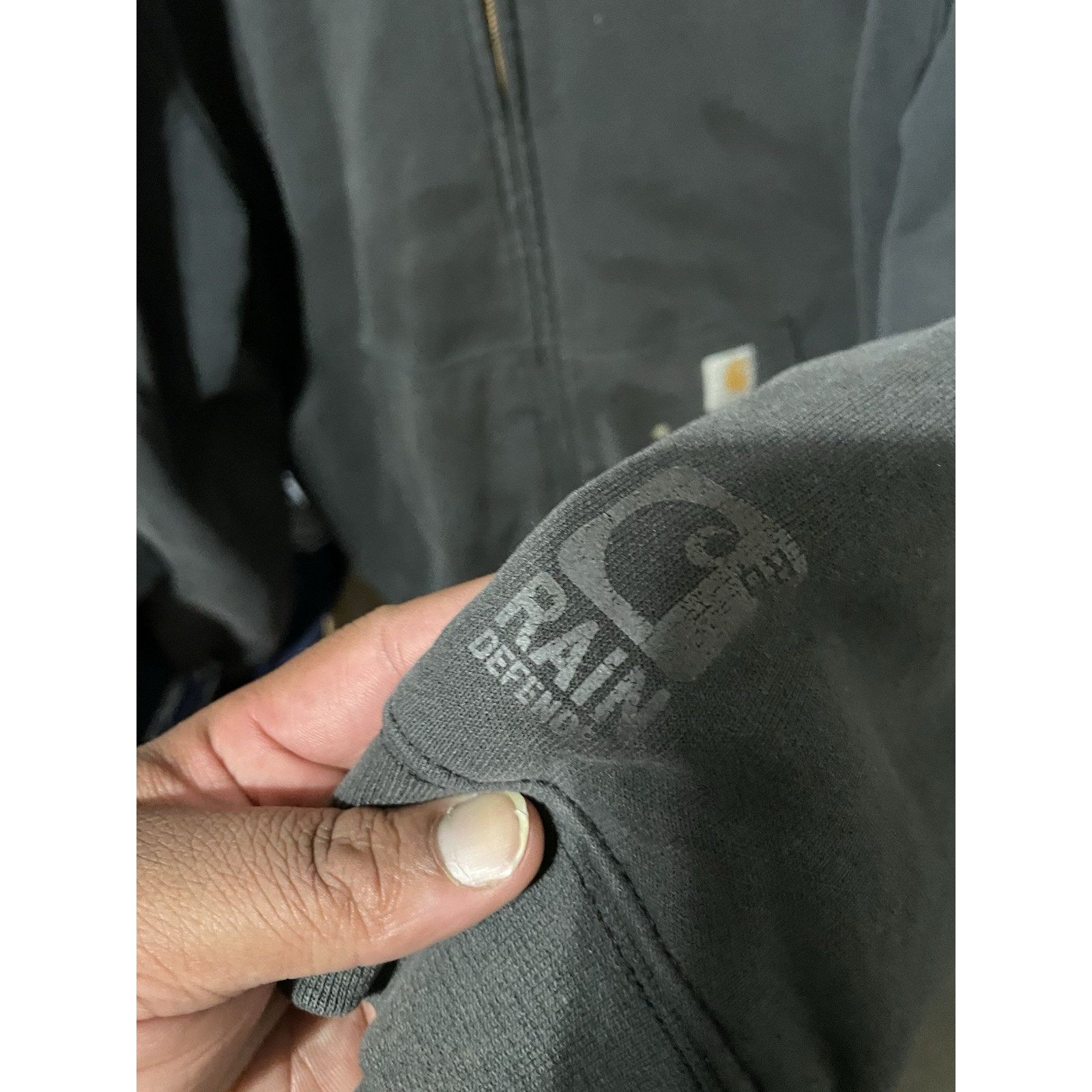 Carhartt Size L-Carhartt Rain Defender Thermal Lined Black Paxton zip Size US L / EU 52-54 / 3 - 5 Thumbnail