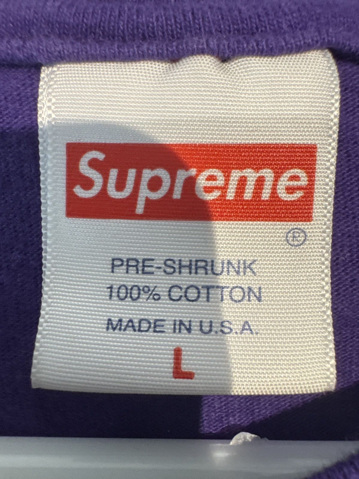 Supreme Supreme Box Logo Spiral Tee SS/21 Size US L / EU 52-54 / 3 - 6 Thumbnail