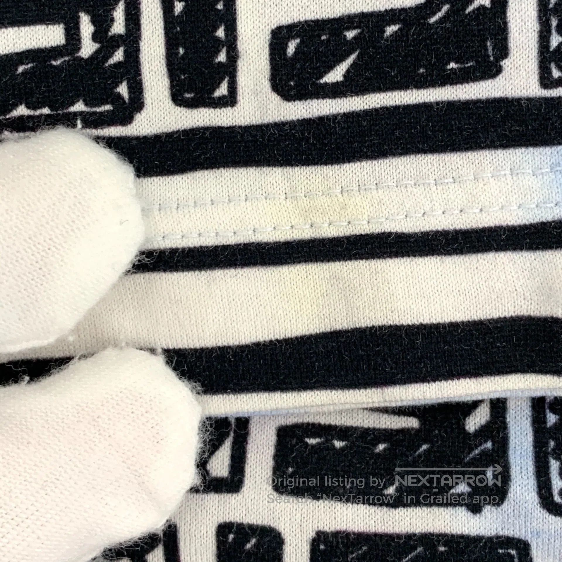 Fendi fendi blue striped logo print cotton t-shirt. Size US M / EU 48-50 / 2 - 8 Thumbnail
