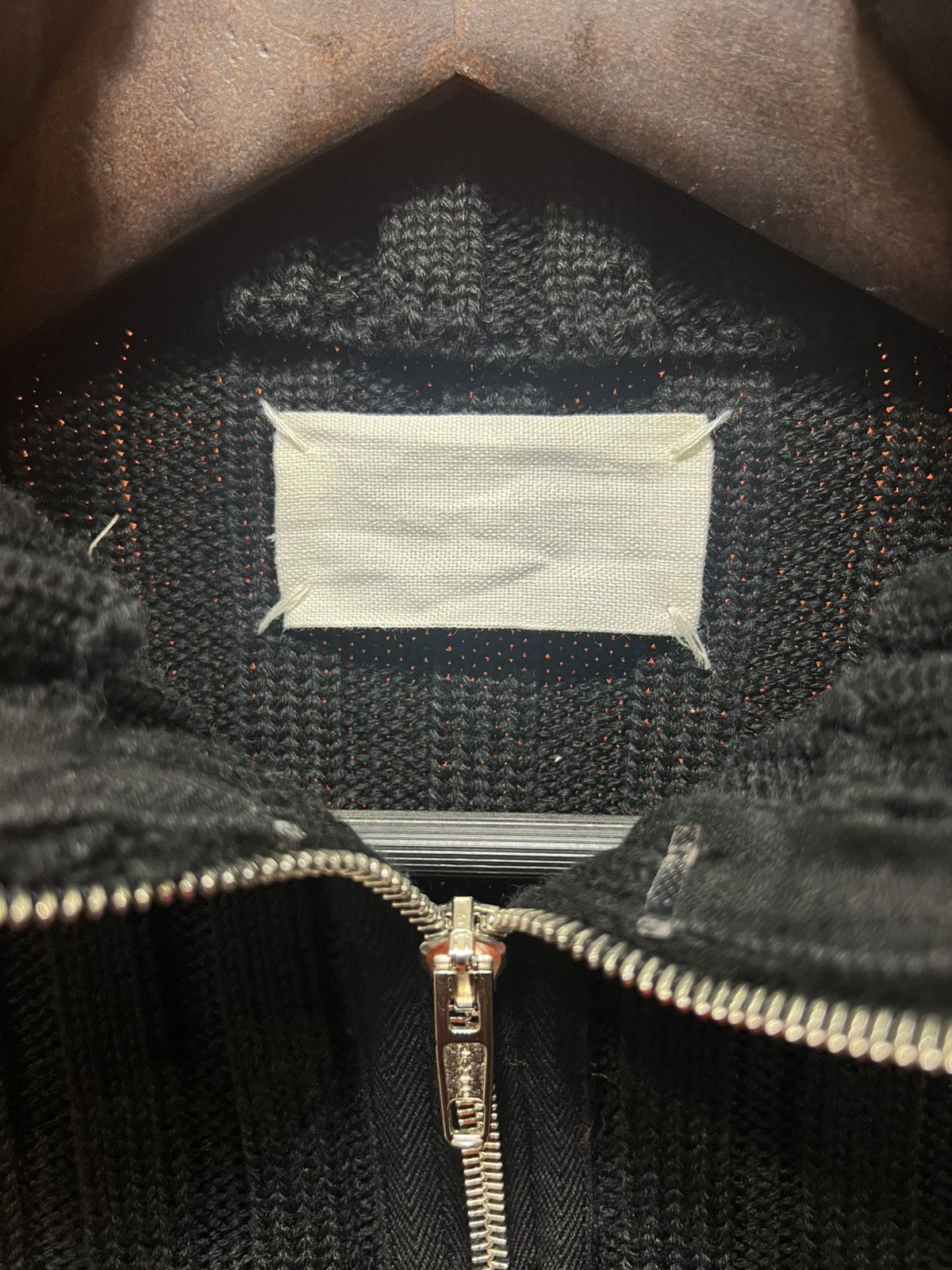 Maison Margiela MARGIELA ARCHIVES A/H1990-91 heavy knit bomber Size S / US 4 / IT 40 - 4 Thumbnail