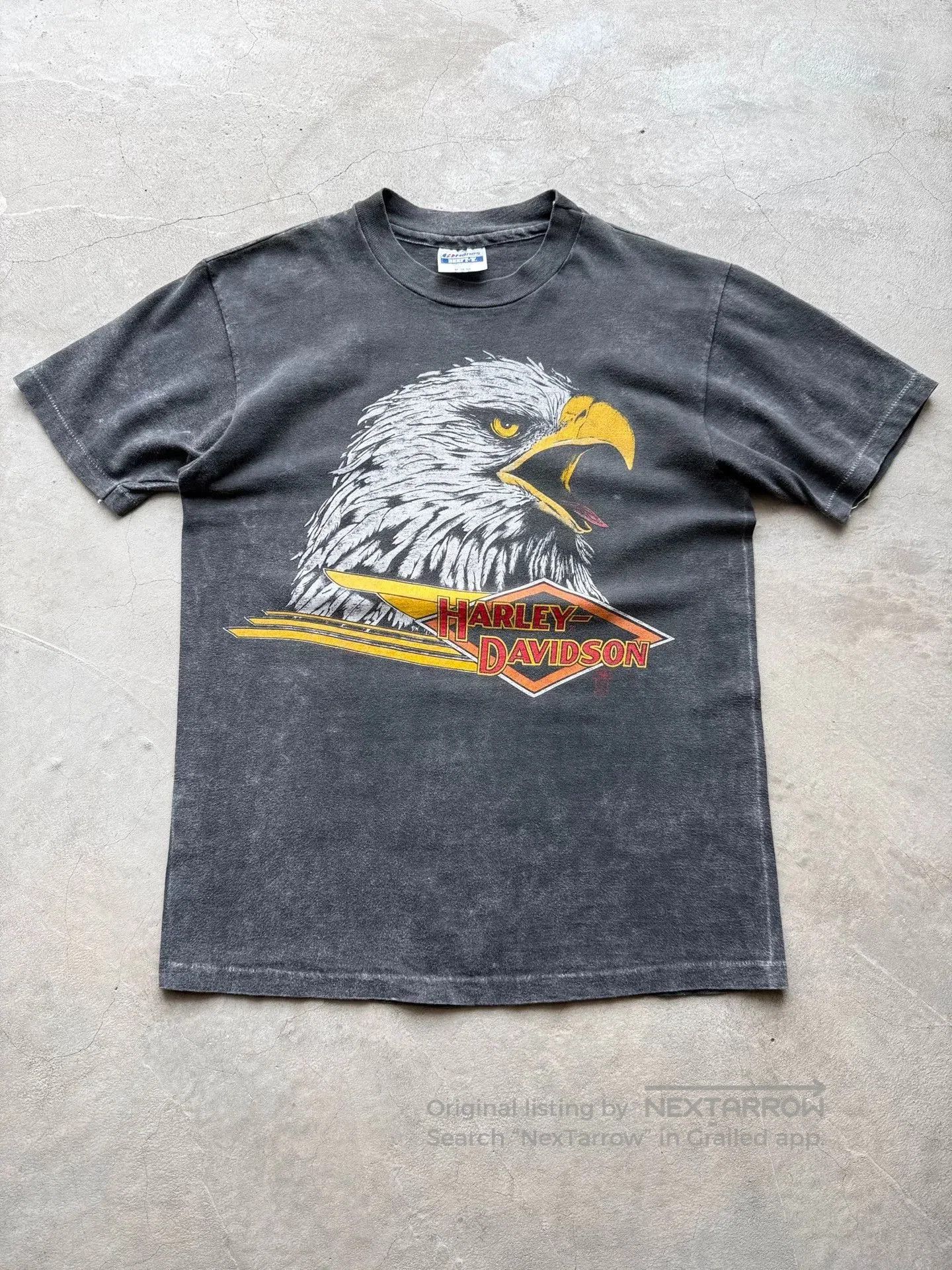 Vintage Vintage 80s Harley Davidson Springfield Tee. Size US M / EU 48-50 / 2 - 1 Thumbnail