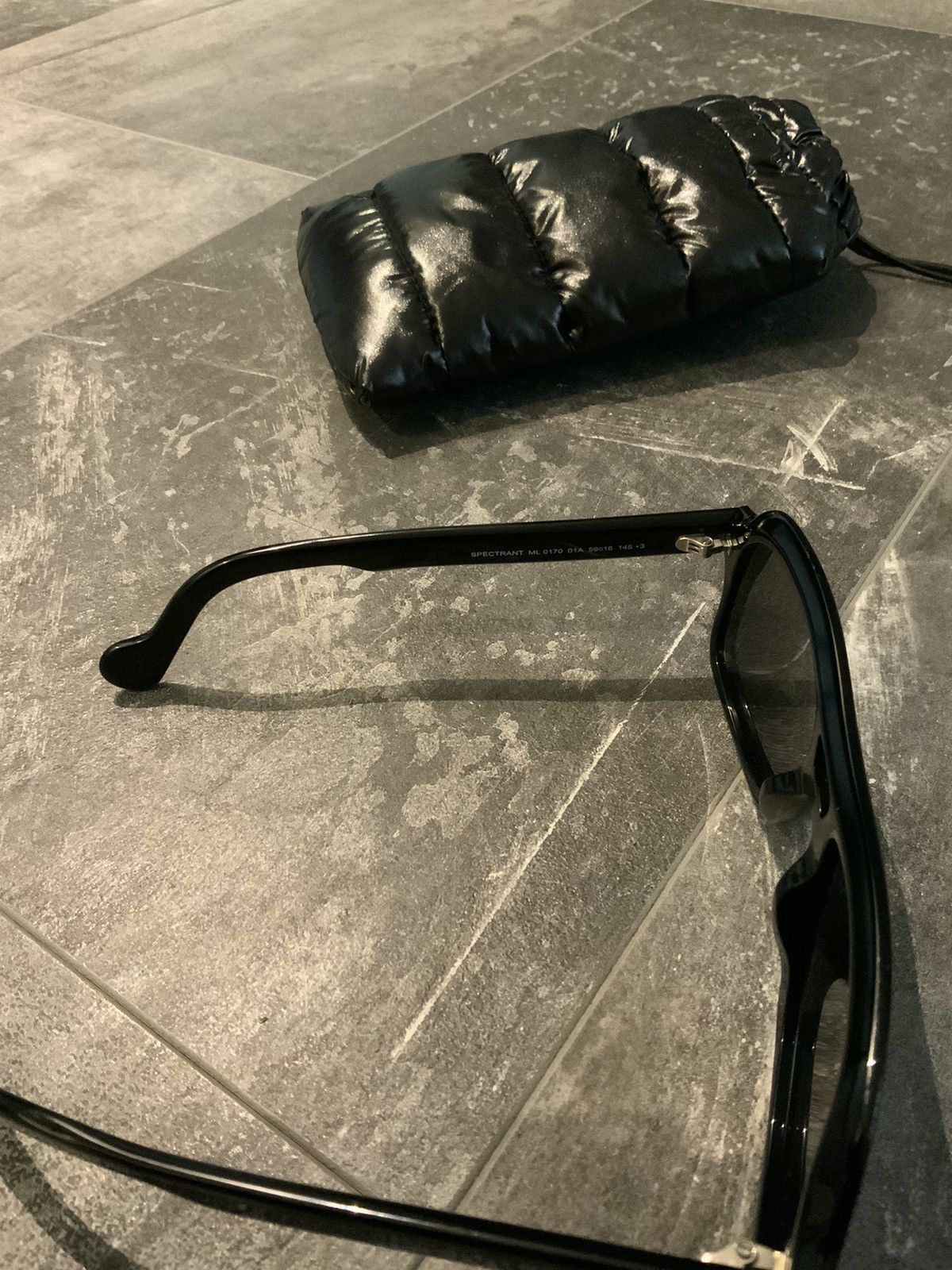 Moncler Moncler Spectrant ML0170 (01A) BLACK shades sunglasses Size ONE SIZE - 8 Thumbnail