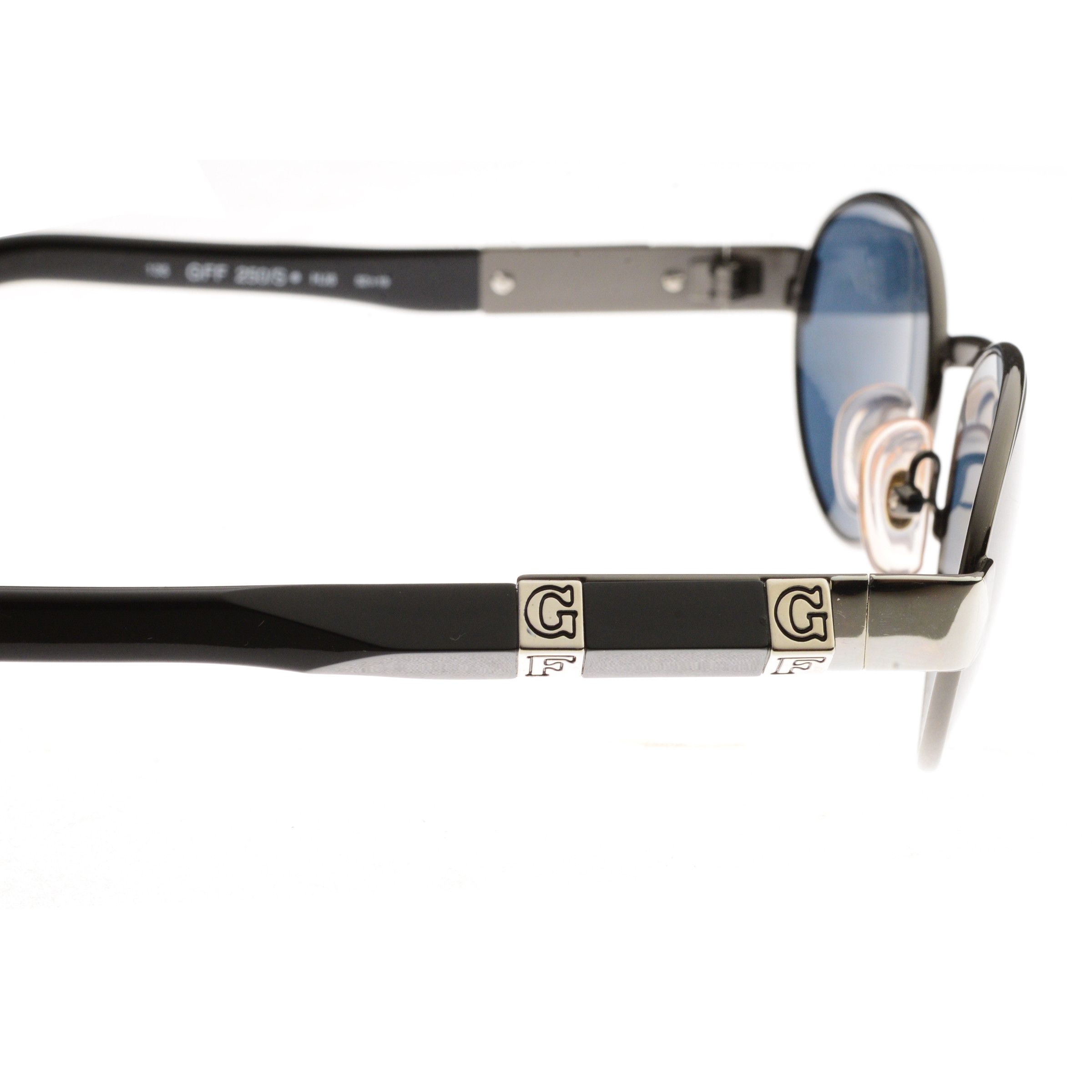 Gianfranco Ferre Gianfranco Ferre 90s Classic Oval Black Sunglasses Size ONE SIZE - 3 Thumbnail