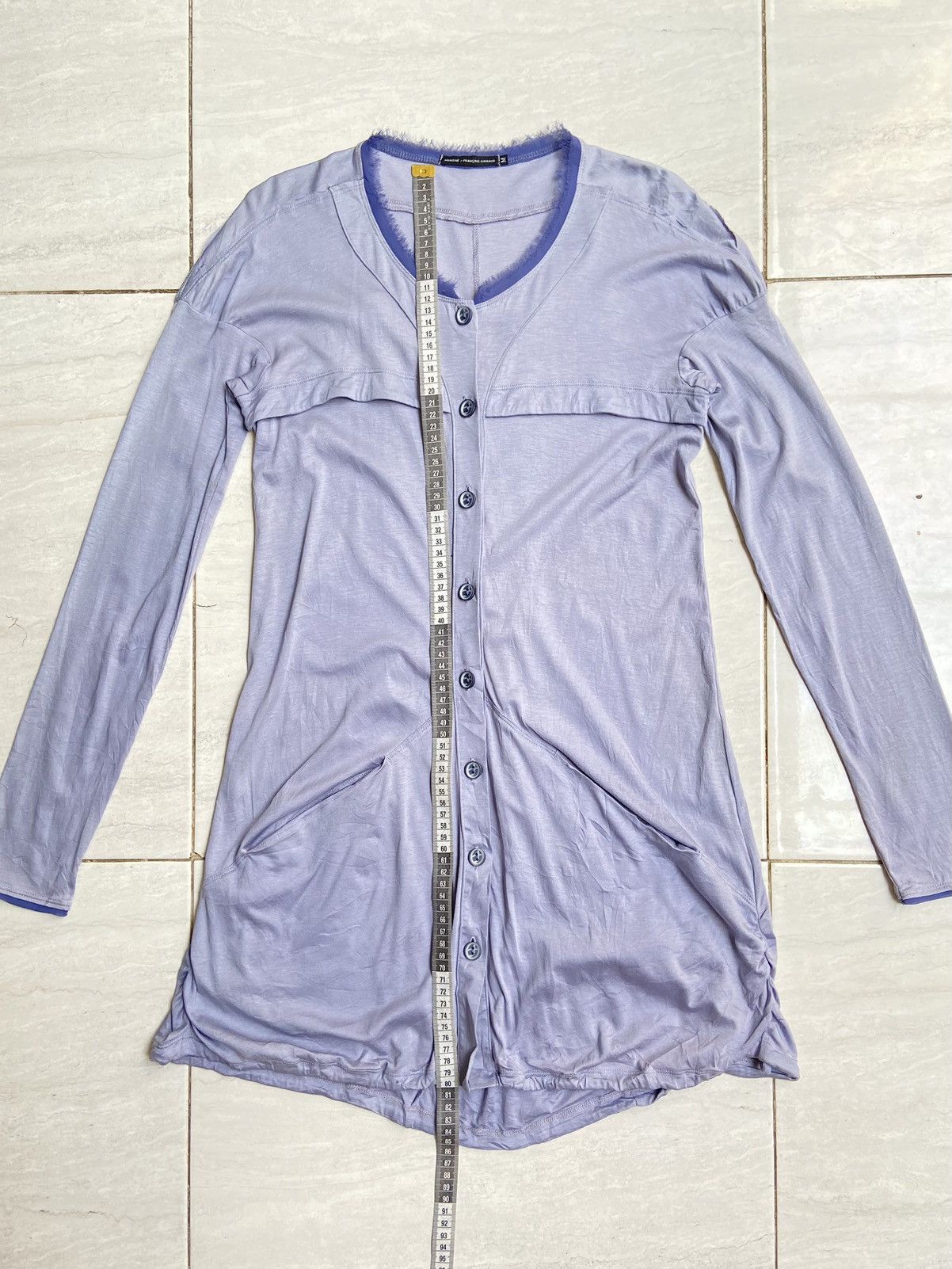 Marithe + Francois Girbaud Marithe Francois Girbaud Blue Shirt Size S / US 4 / IT 40 - 7 Thumbnail