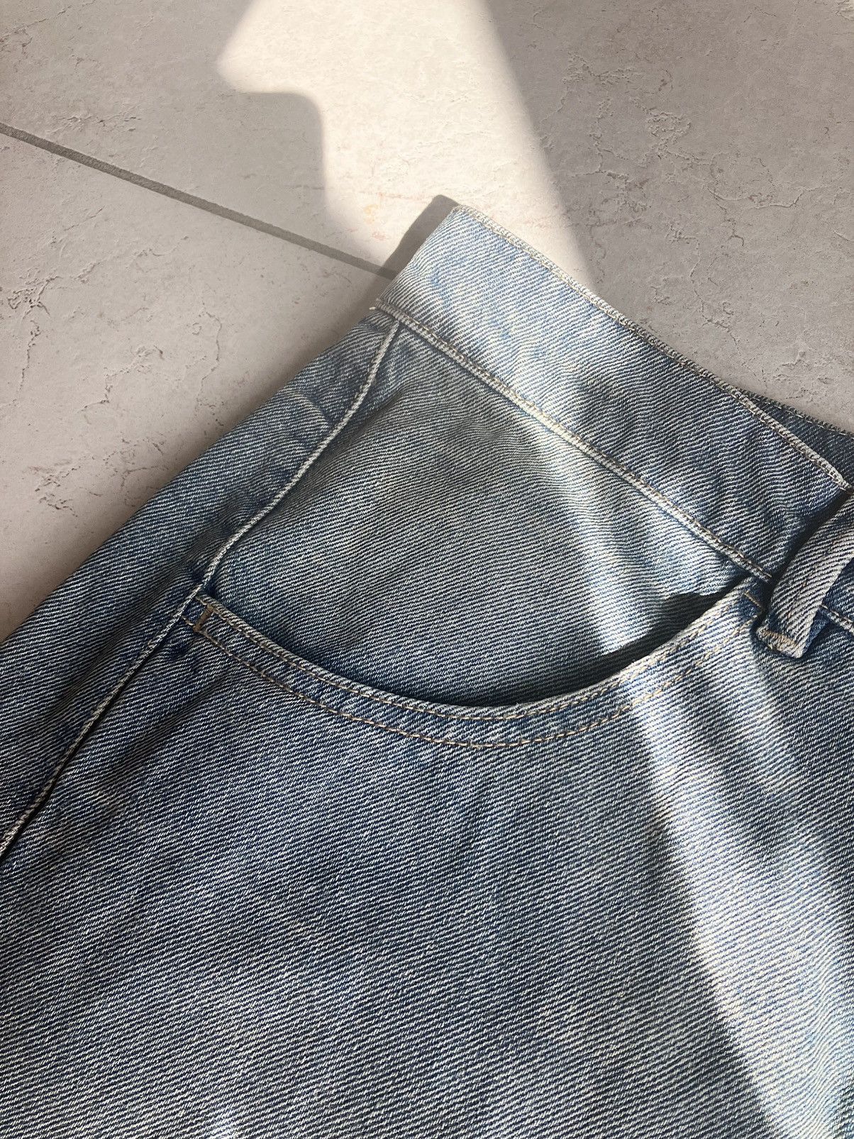 Andrea Ya'aqov Andrea Ya‘Aqov Faded wash baggy Jeans Size US 31 - 4 Thumbnail
