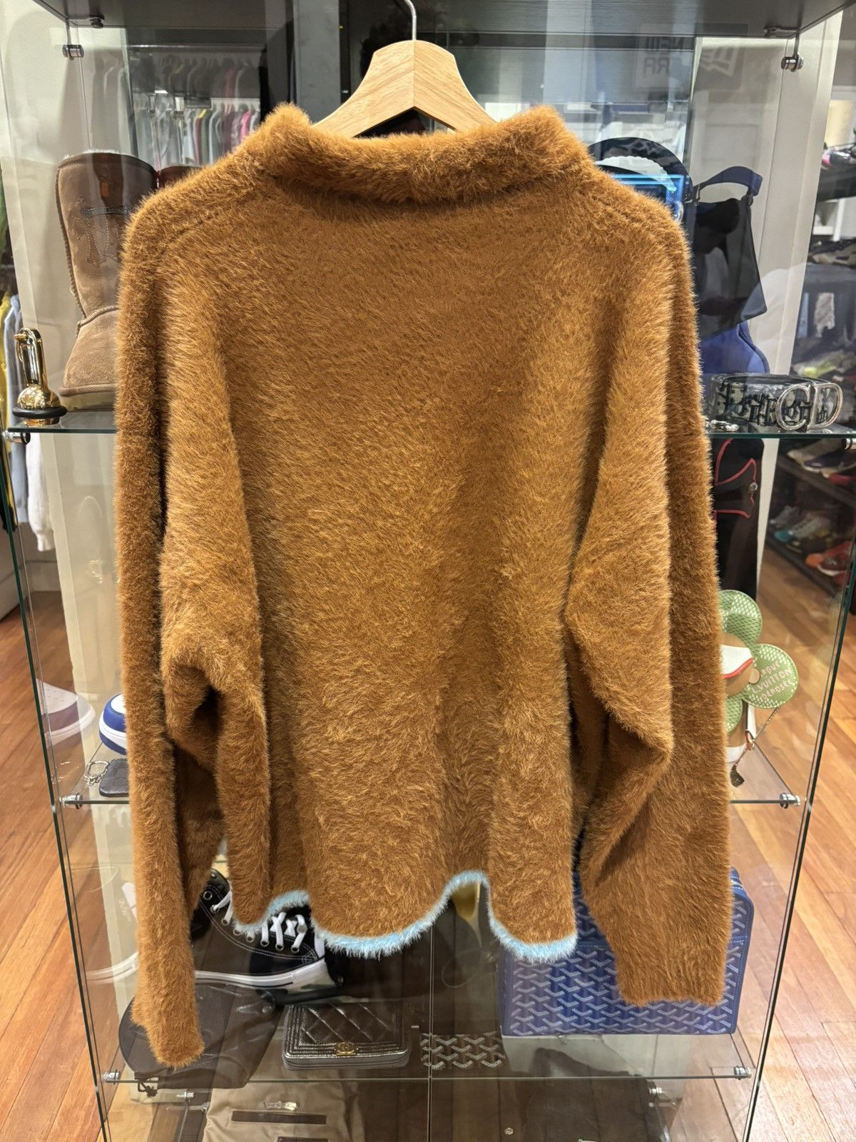 Jacquemus Jacquemus Brown Le Papier ‘Le Polo Neve’ Size US XXL / EU 58 / 5 - 2 Thumbnail