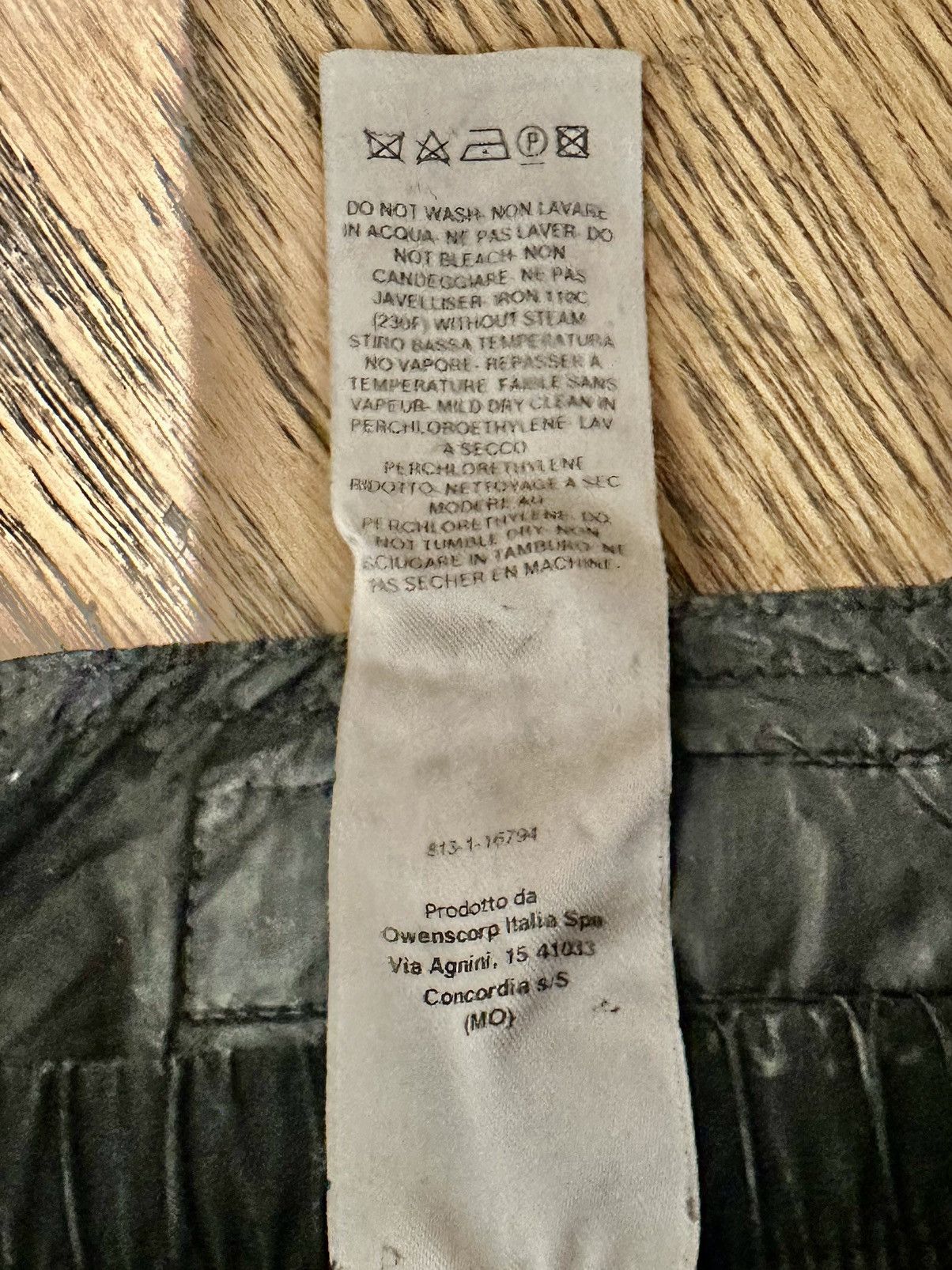 Rick Owens Rick Owens Black Creatch Cargo Pants Size US 33 - 9 Thumbnail