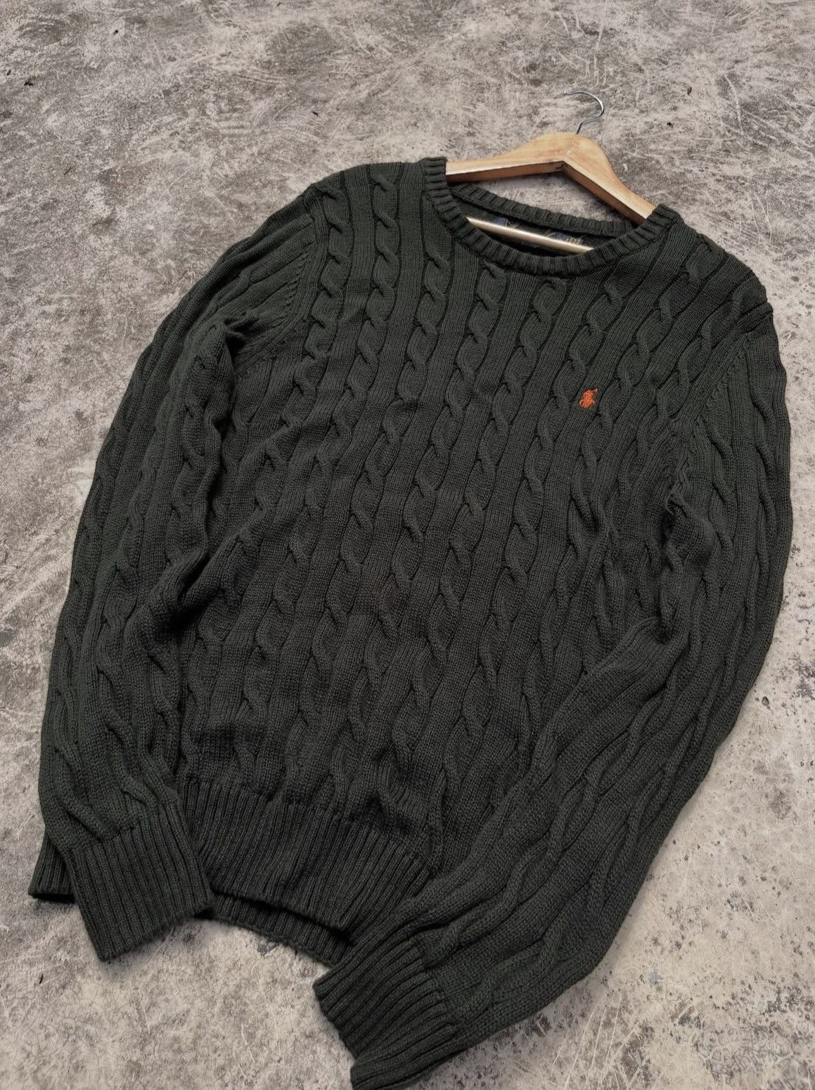 Ralph Lauren Ralph Lauren Knitwear/Cableknit Darkgreen Size US L / EU 52-54 / 3 - 2 Thumbnail