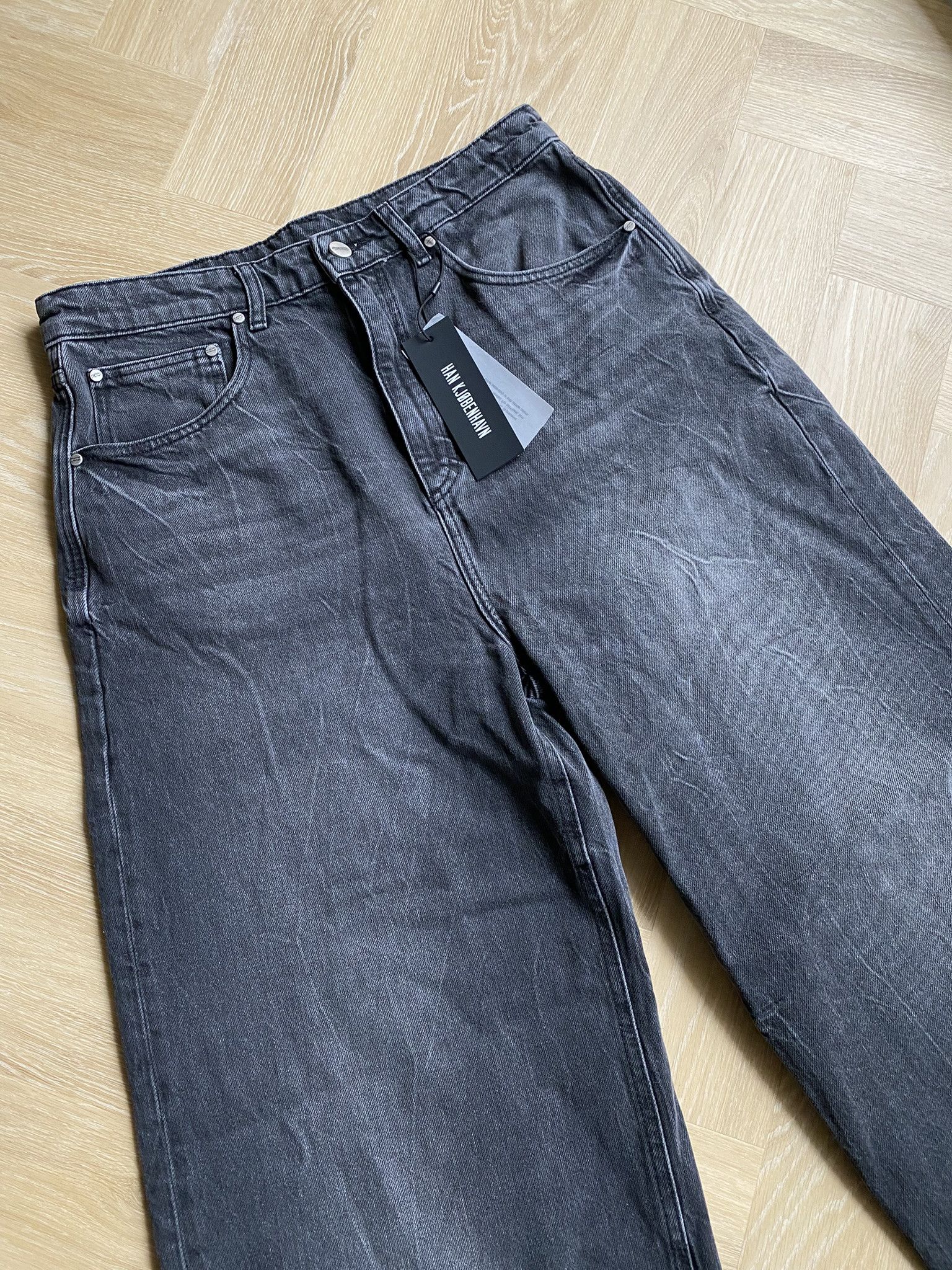 Han Kjobenhavn NWT - Baggy Denim - Black Vein Size US 33 - 12 Thumbnail