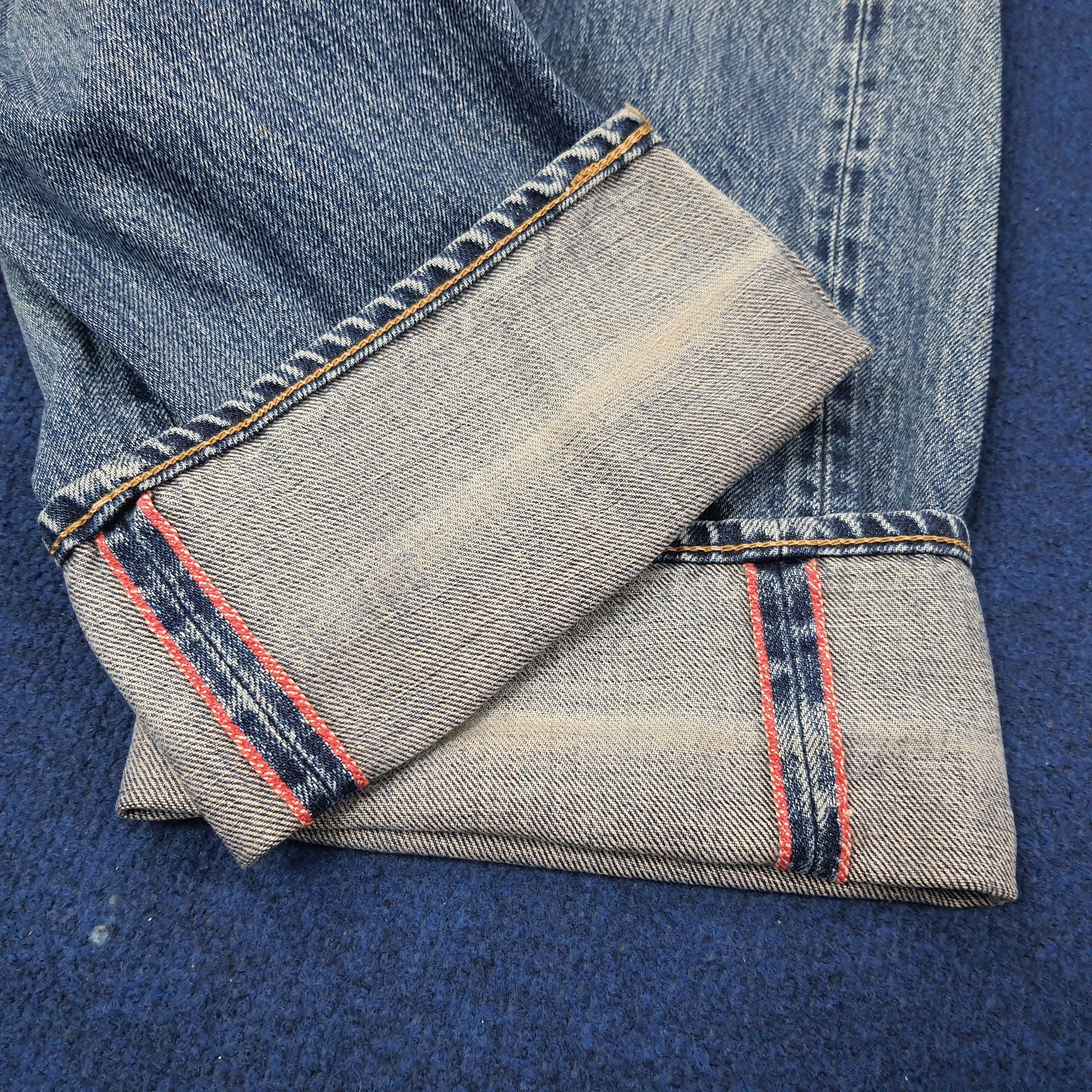 HOLLYWOOD RANCH MARKET Vintage HRM Hollywood Ranch Market Distressed Jeans C244N29 Size US 32 / EU 48 - 6 Thumbnail