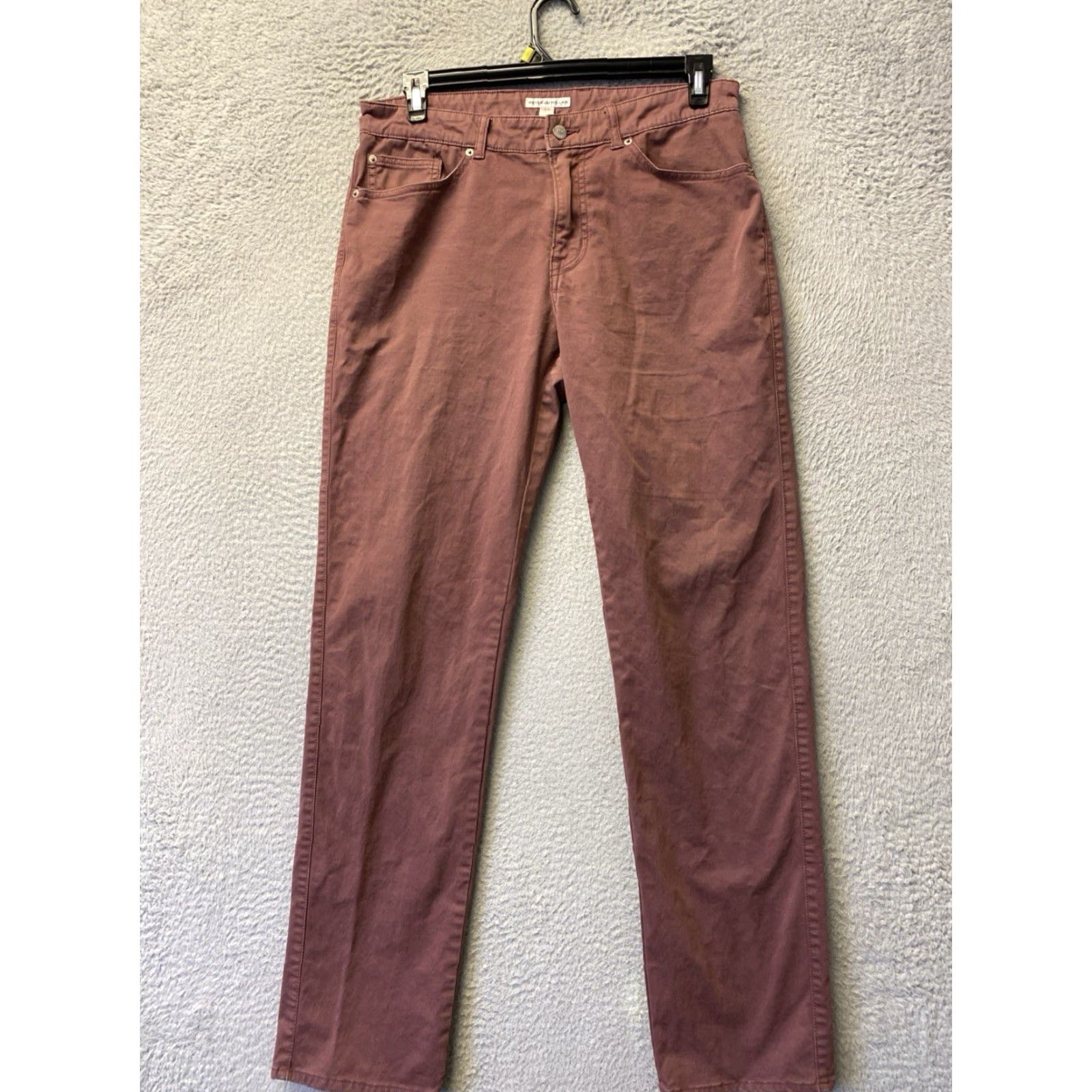 Peter Millar Peter Millar Pants Men’s 33x34 Plum Chino Straight Leg Casual Mens 33 34 Plum Chino Straight Leg Size US 33 - 2 Thumbnail