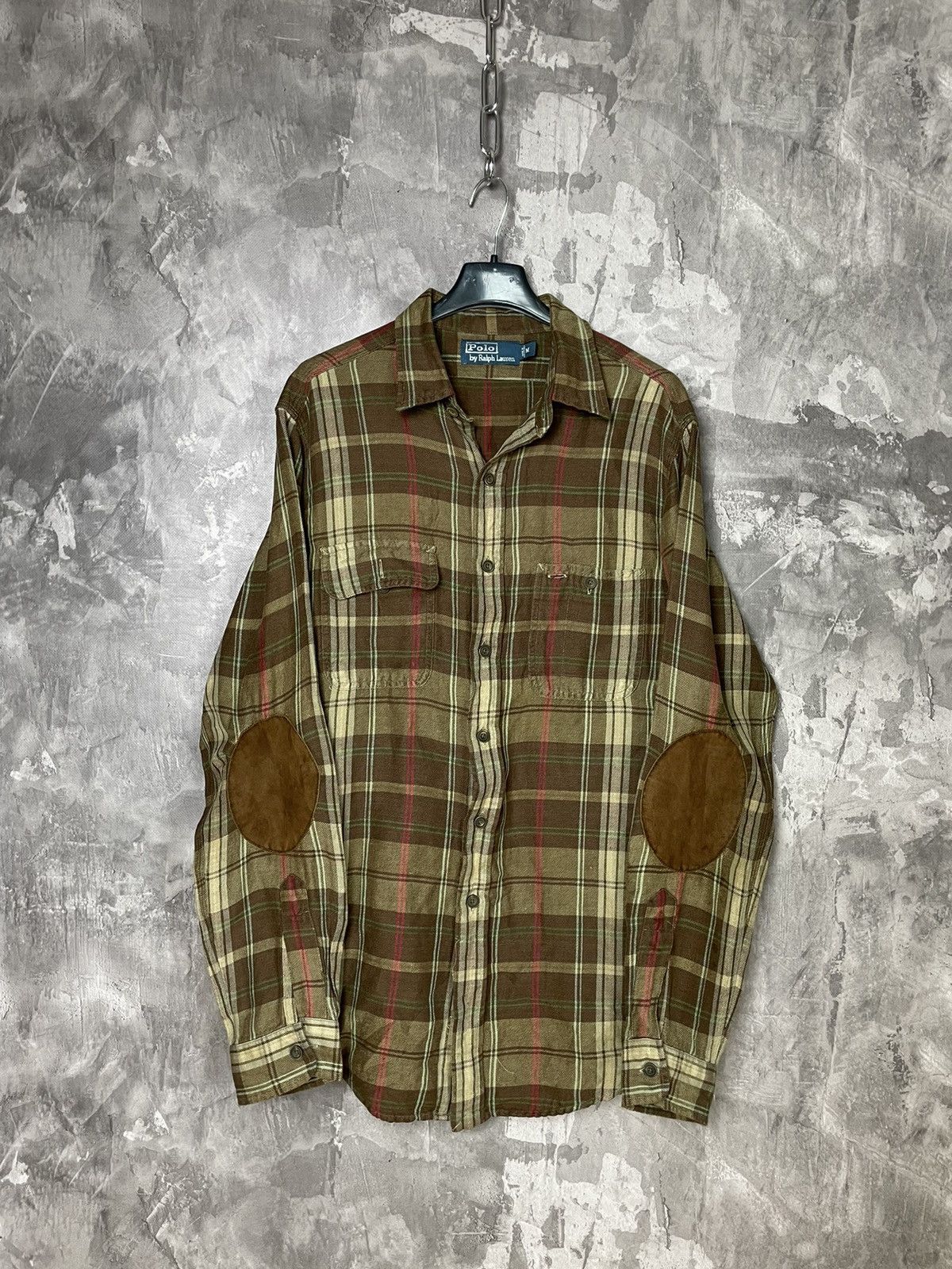 Polo Ralph Lauren × Ralph Lauren × Vintage Polo Ralph Lauren casual over shirt jacket quilt Size US M / EU 48-50 / 2 - 1 Thumbnail