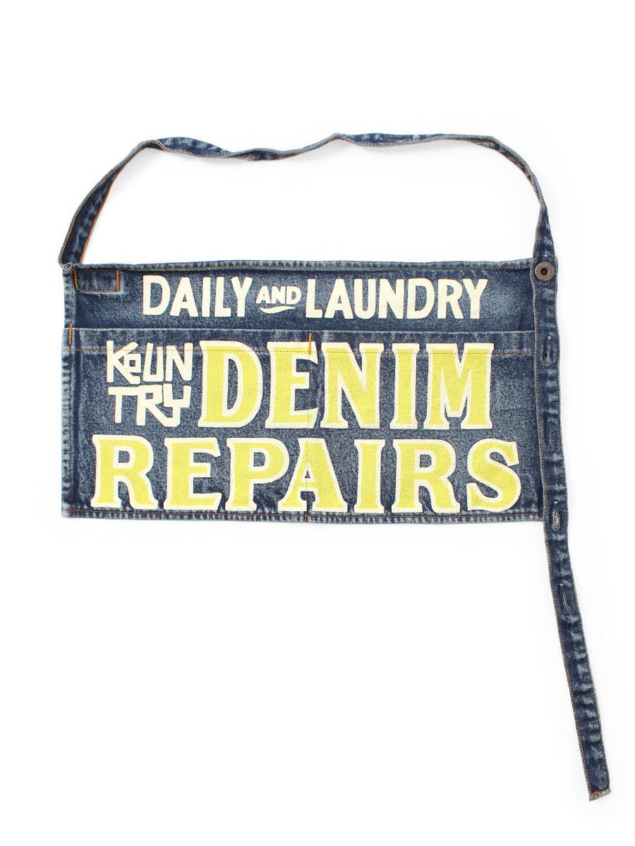 Kapital Kapital 13oz denim advertising apron DENIM REPAIRS Size ONE SIZE - 1 Preview