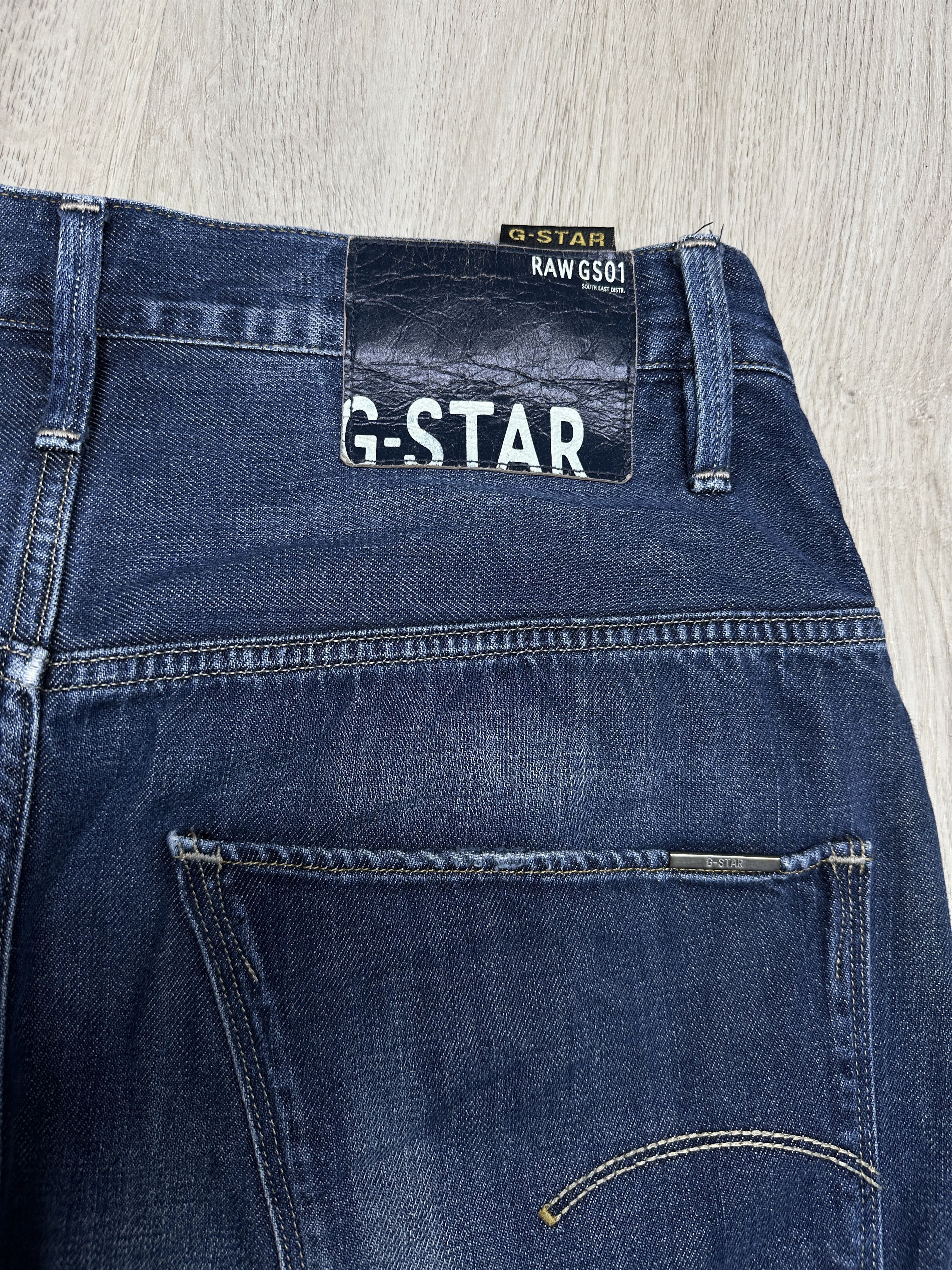 G-Star G Star Raw Mens Arc Loose Tapered Denim Pants Jeans Size US 34 / EU 50 - 8 Thumbnail