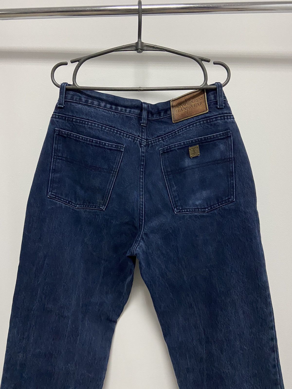 Vintage × Yves Saint Laurent Yves Saint Laurent Vintage jeans Denim Pants Logo YSL Y2K Size US 34 / EU 50 - 4 Thumbnail