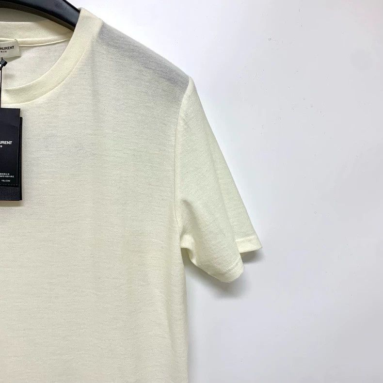 Saint Laurent Paris saint Laurent parisSolid short-sleeved T-shirt 2503-Nextar Size US L / EU 52-54 / 3 - 5 Thumbnail