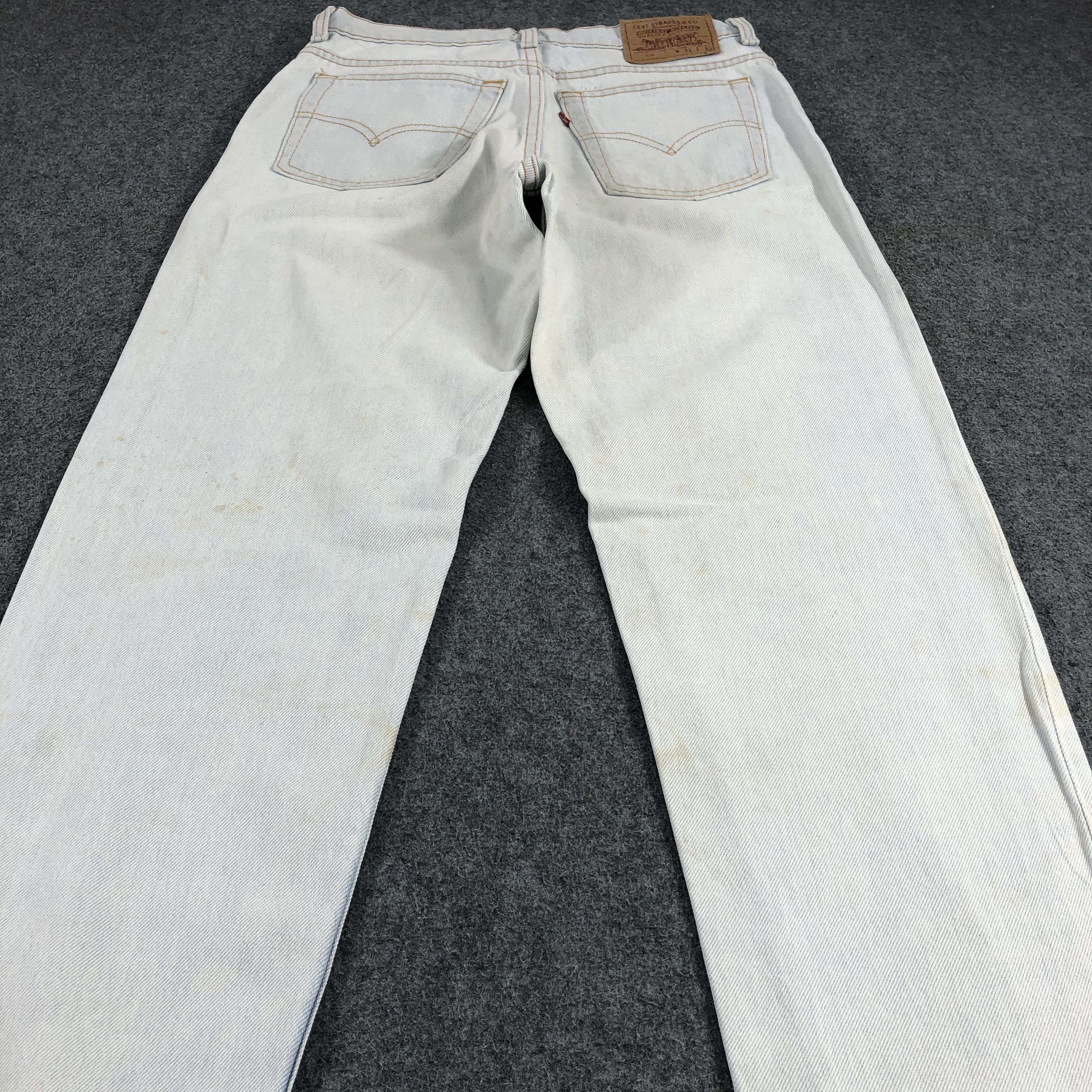 Levi's × Vintage Vintage 90s Light Wash Levis 610 Jeans-JM1369 Size US 30 / EU 46 - 4 Thumbnail
