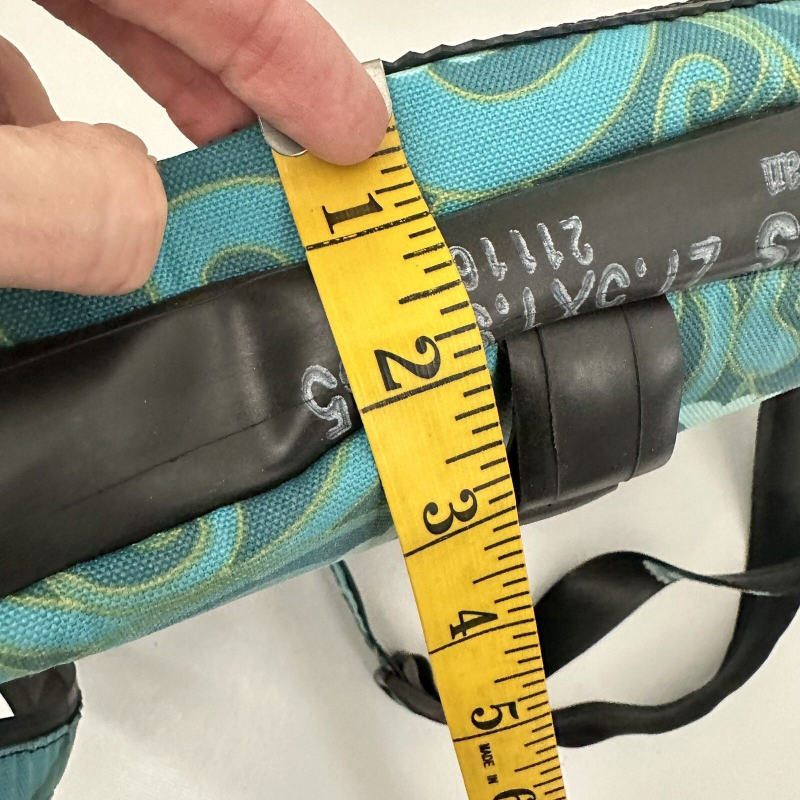 Other Backpack Upcycled Messenger Bag Rubber Mandala Riveted Boho Size ONE SIZE - 11 Thumbnail
