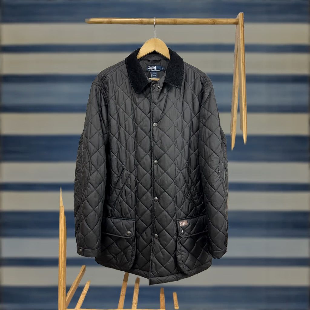 Polo Ralph Lauren VTG Polo Ralph Lauren Quilted Parka Jacket Sz L Black Men Polo Ralph Lauren Parka Quilted Insulated Polyester Jacket Size L Mens Jacket Size US L / EU 52-54 / 3 - 1 Thumbnail