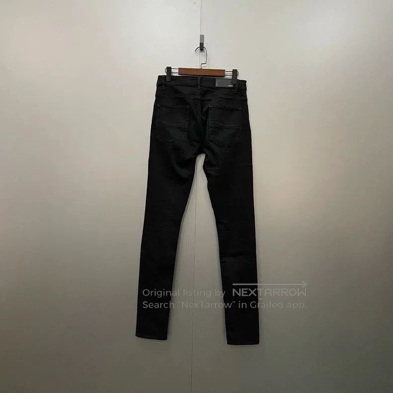 Amiri AMIRI Black Distressed Denim Jeans. Size US 31 - 2 Thumbnail