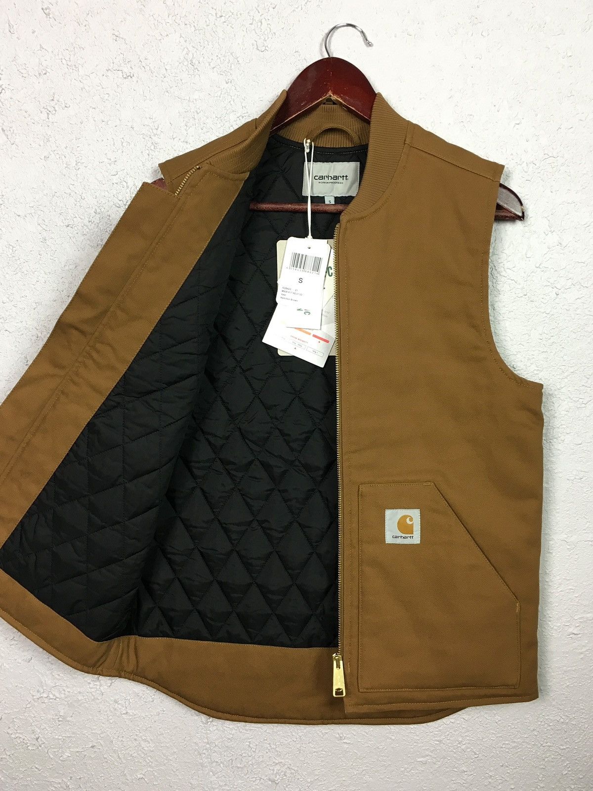 Carhartt vest CARHARTT WIP Deadborn jacket coach coat skate work y2k Size US S / EU 44-46 / 1 - 1 Thumbnail