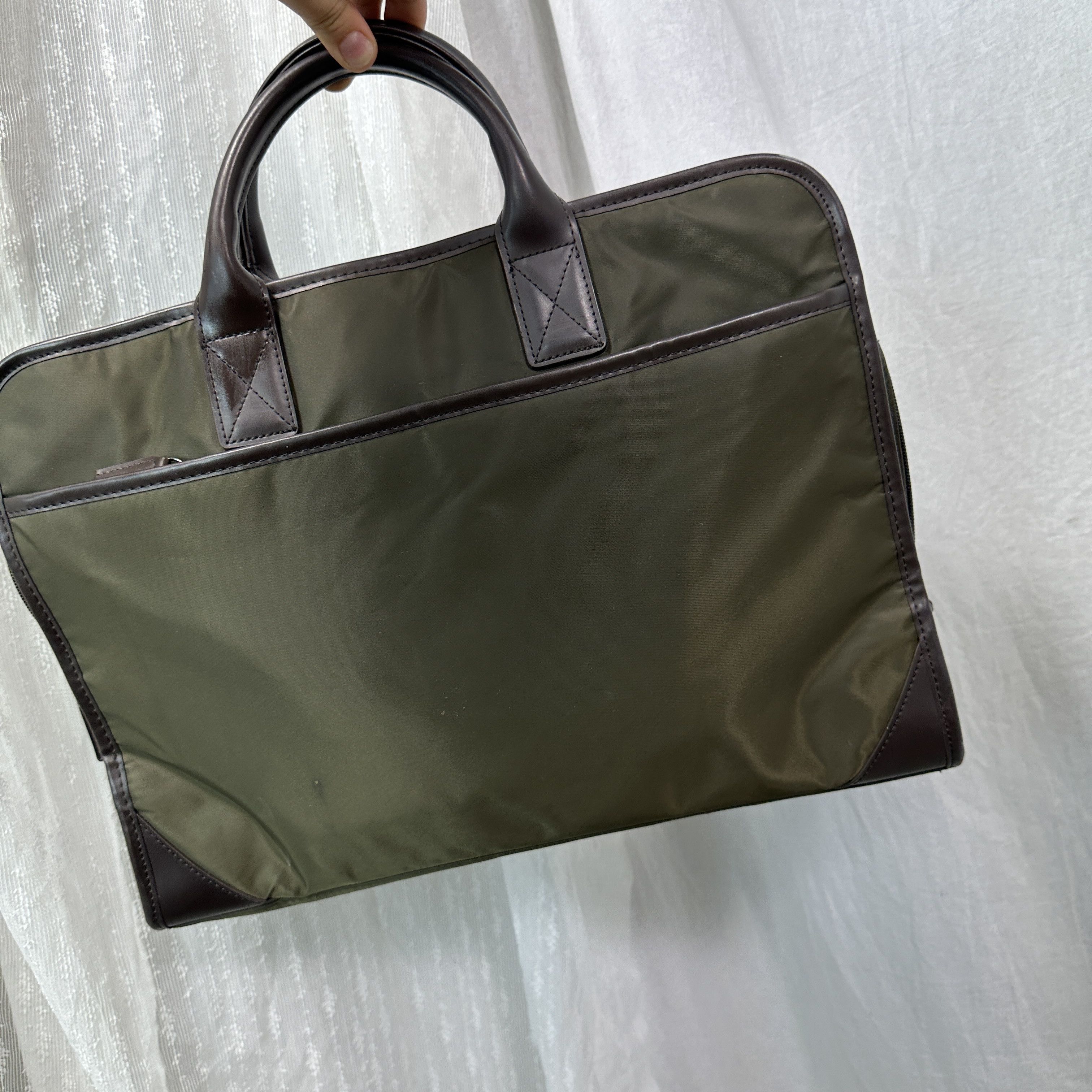 Vintage Vintage Military Nylon Unisex Briefcase Bag Y2K Size ONE SIZE - 3 Thumbnail