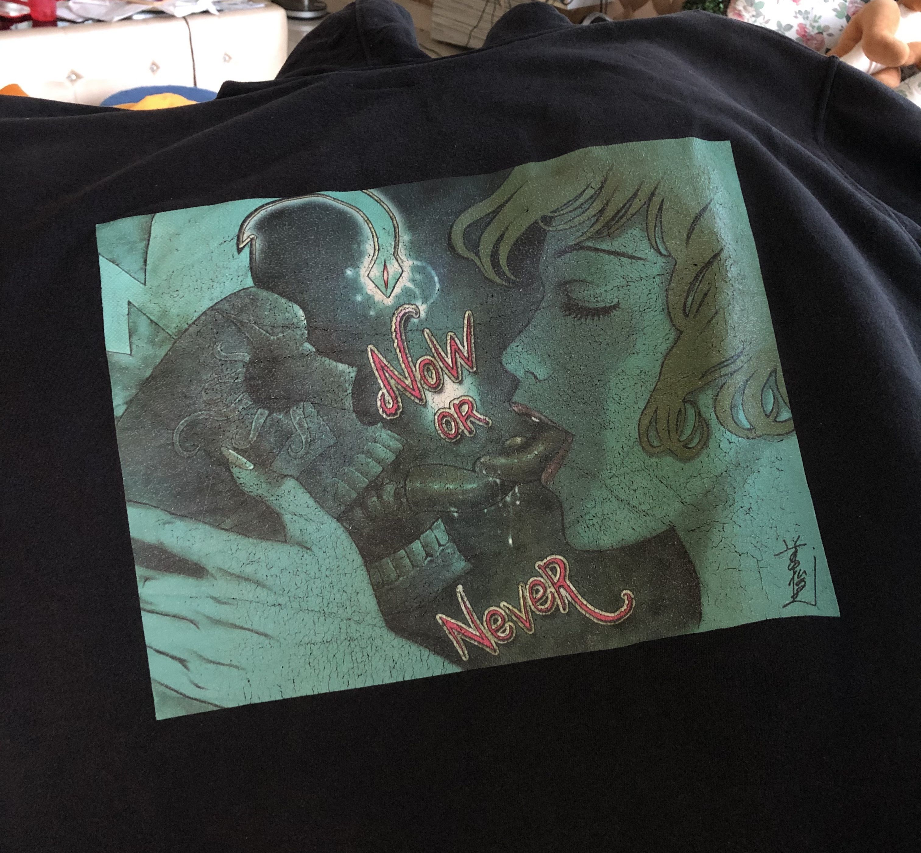 Anime 🔥Toshio Maeda x Now Or Never Hoodie Sweatshirt Size US XL / EU 56 / 4 - 12 Thumbnail