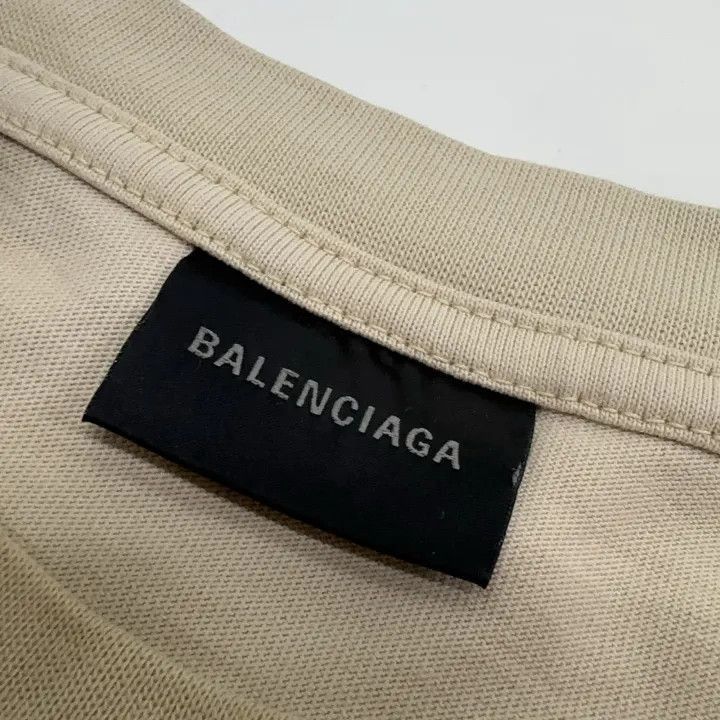 Balenciaga Balenciaga Balenciaga Logo Print Short Sleeve TShirt -2507 Size US S / EU 44-46 / 1 - 6 Thumbnail