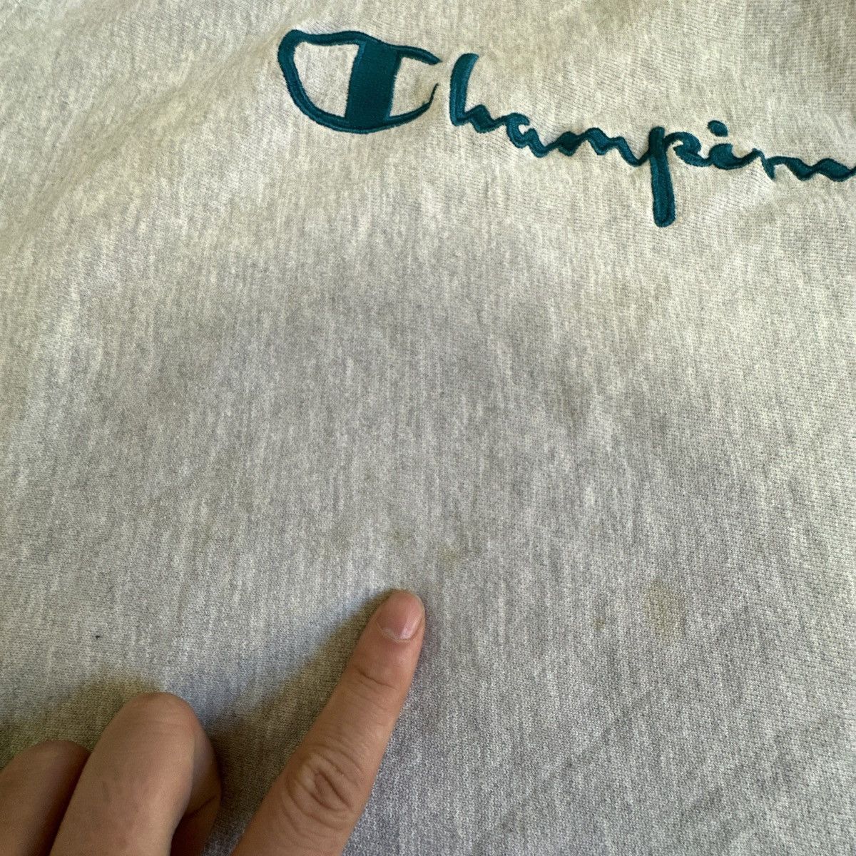 Champion Champion Men's Reverse Weave Sweatshirt 90s Gray Crew Neck Size US XXL / EU 58 / 5 - 6 Thumbnail