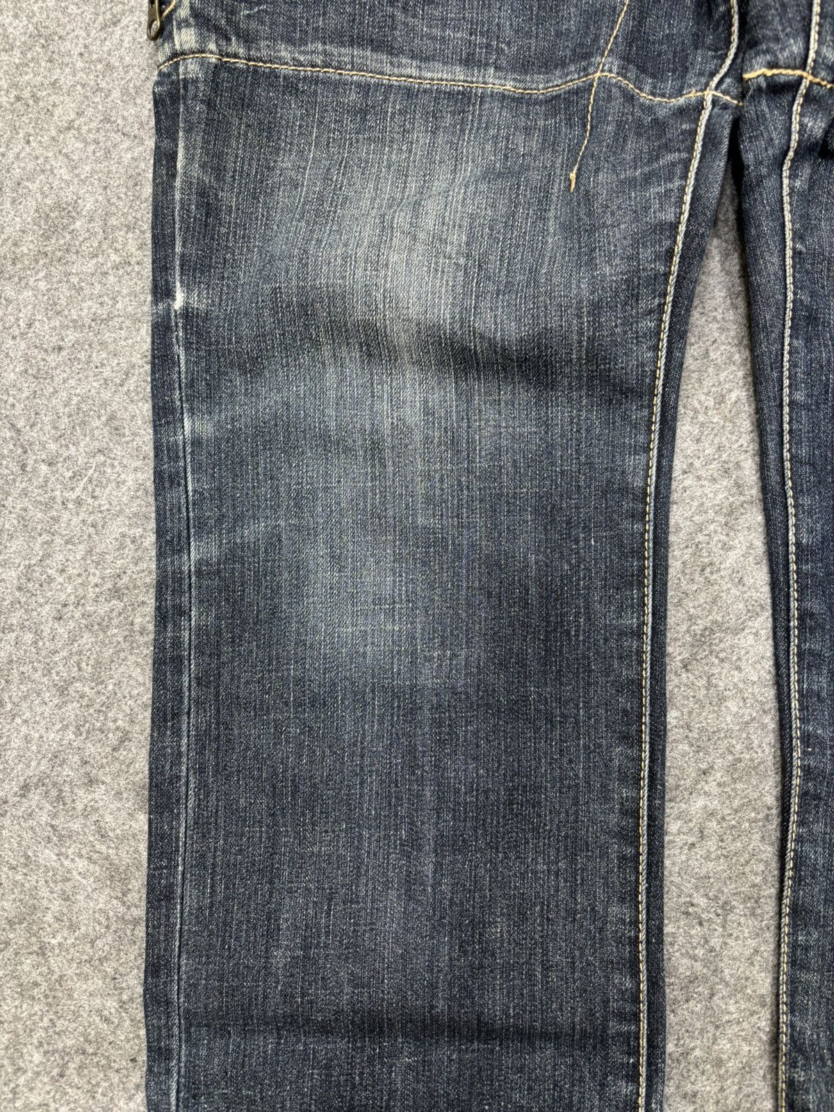 PPFM 💥Archival Style💥PPFM Double Waist Sick Design Jeans F628 Size US 35 - 7 Thumbnail