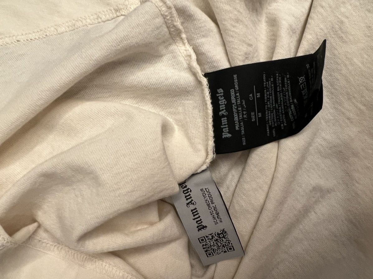 Palm Angels Palm Angels Cream T shirt Size US M / EU 48-50 / 2 - 4 Thumbnail