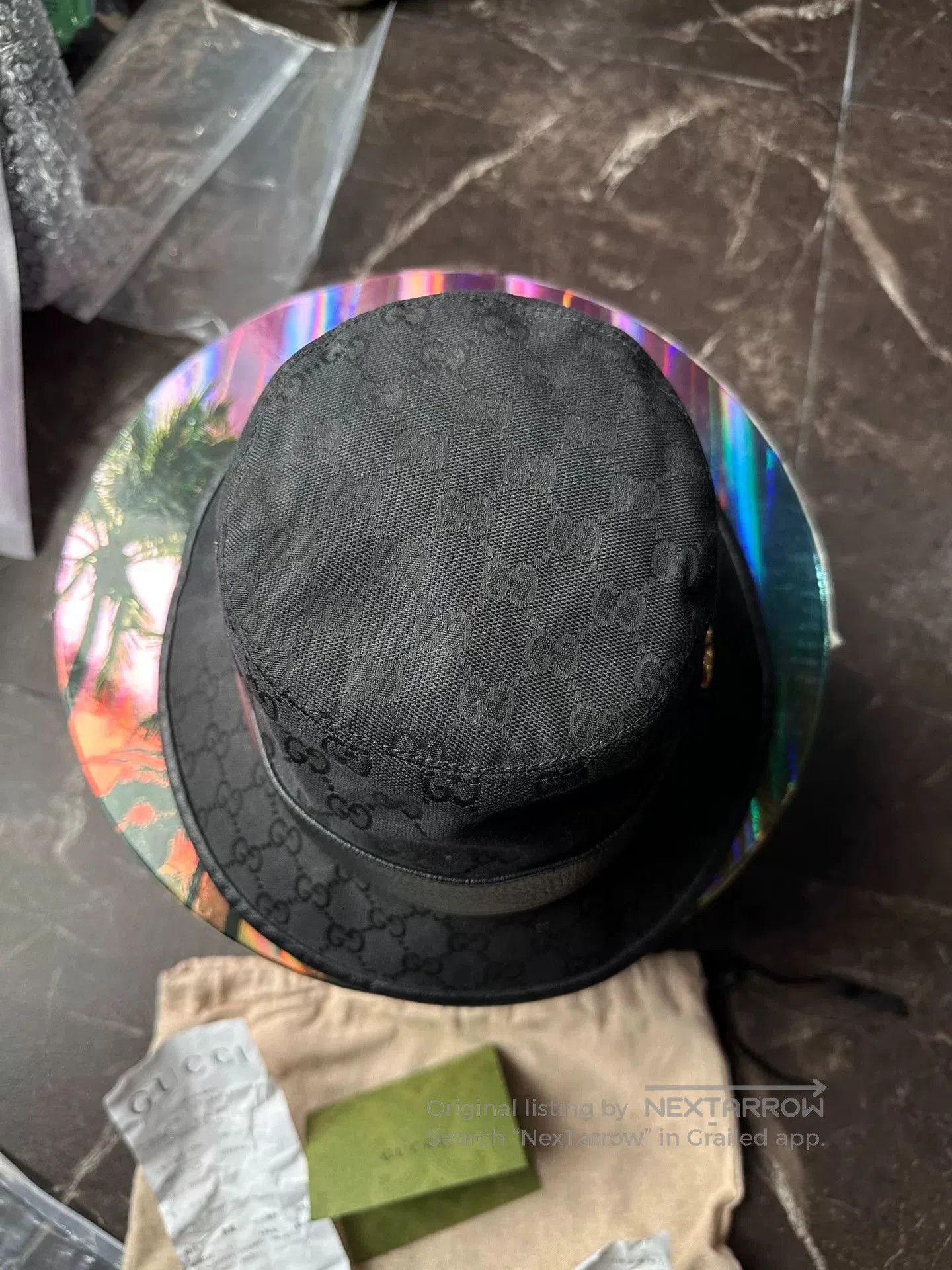 Gucci Gucci GG Canvas Logo Bucket Hat. Size ONE SIZE - 2 Thumbnail
