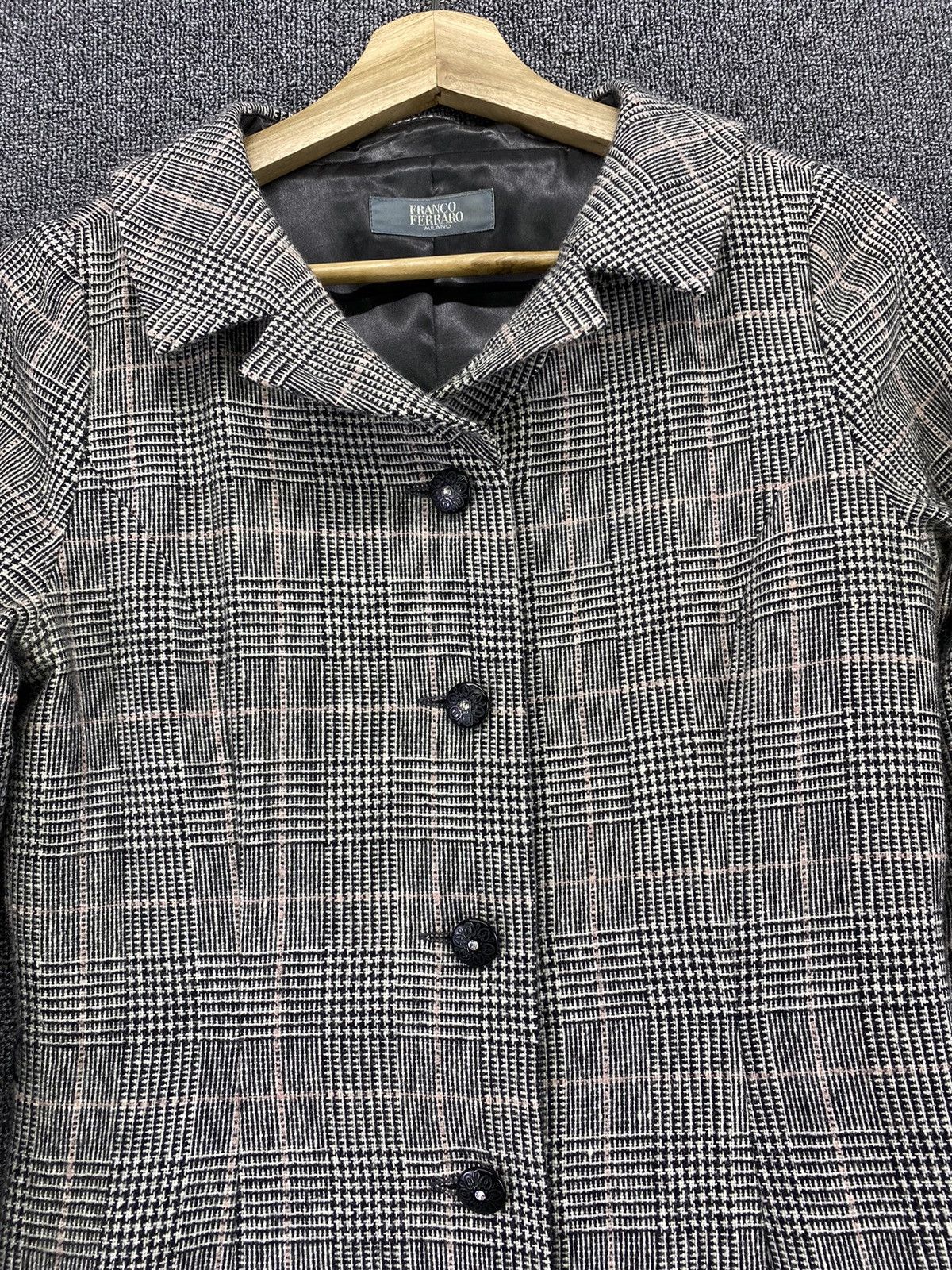 Vintage Vintge Franco Ferraro Shirts Button Up Long Jacket Size XS / US 0-2 / IT 36-38 - 11 Thumbnail