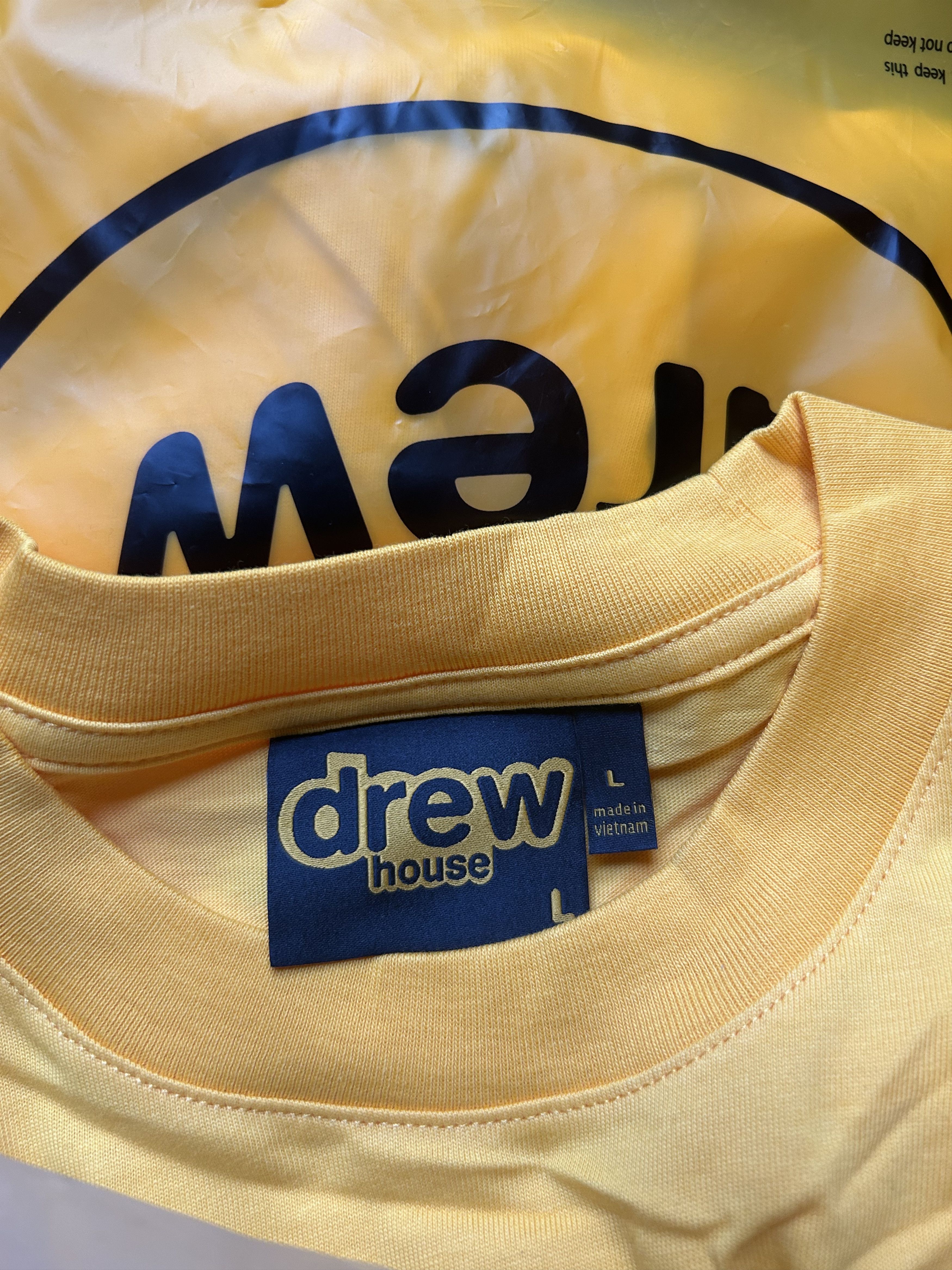 Drew House Drew House Floral Drew T-Shirt, Yellow Large Size US L / EU 52-54 / 3 - 5 Thumbnail