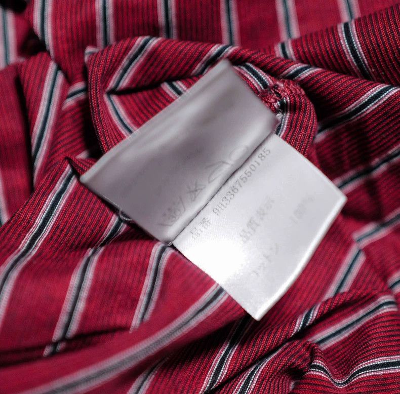 Dior Dior Red and black striped bee embroidered pocket T-shirt Size S / US 4 / IT 40 - 3 Thumbnail
