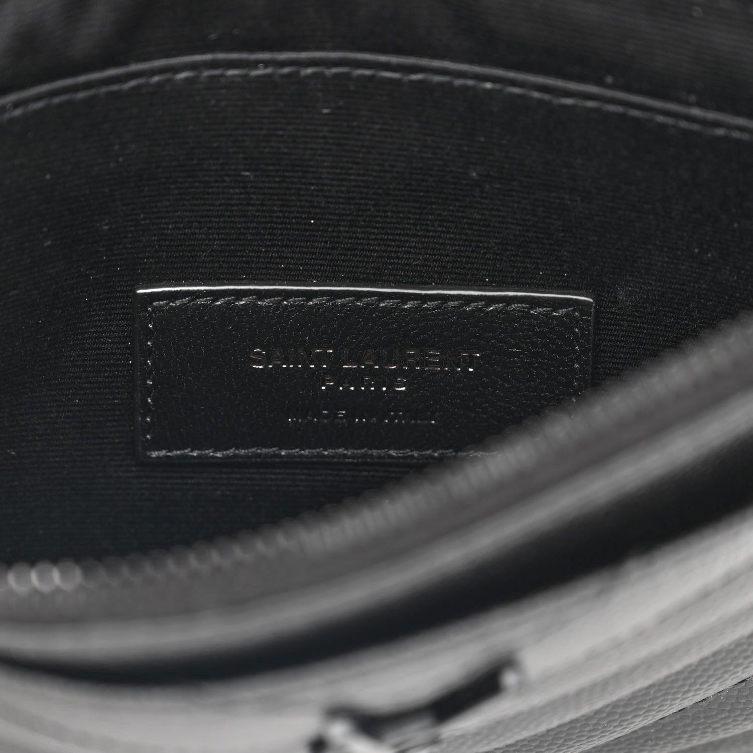 Saint Laurent Paris o1b1hav110225 Size: OS / Cassandre Matelasse Zipped Pouch Size ONE SIZE - 7 Thumbnail