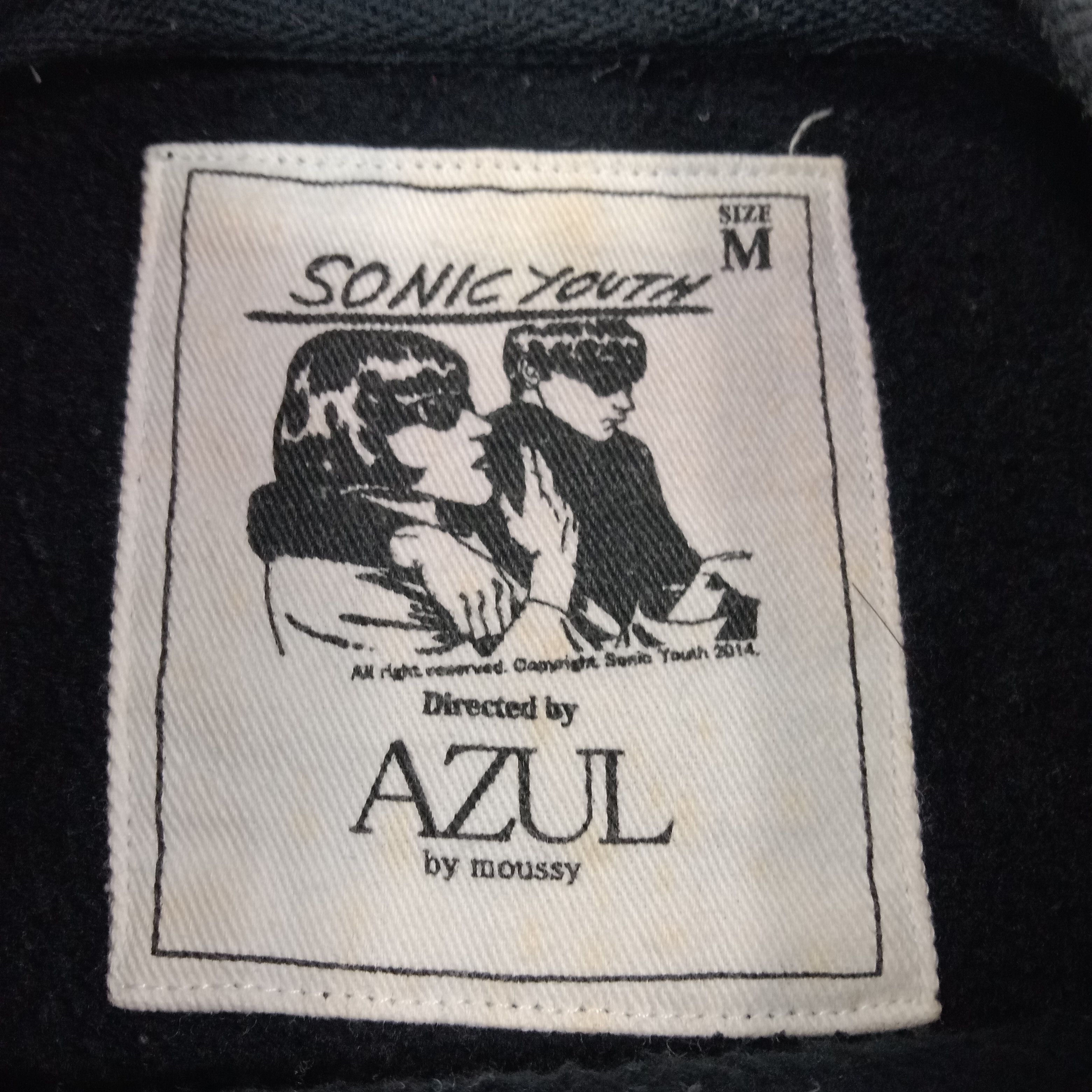 Band Tees Sonic Youth Rock Band Sweatshirt C257N11 Size US XS / EU 42 / 0 - 5 Thumbnail