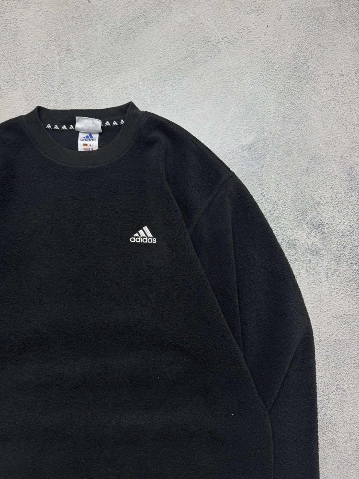 Adidas Vintage Adidas Fleece Sweatshirt 00’s Size US M / EU 48-50 / 2 - 5 Thumbnail
