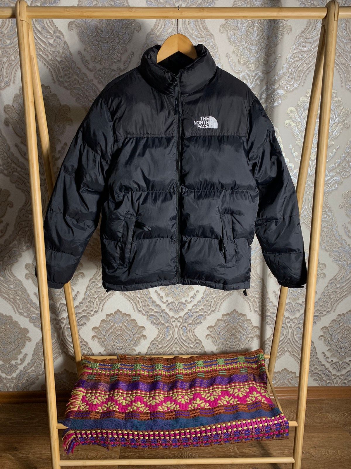 Pre-owned The North Face X Vintage The North Face Puffer Down Jacket Outdoor Life Y2k In Black