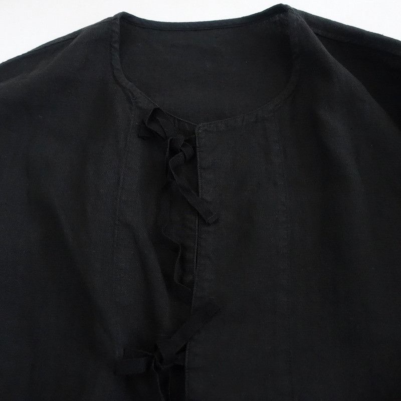 CONFECT Confect Linen String Tie Shirt Size US XL / EU 56 / 4 - 2 Thumbnail