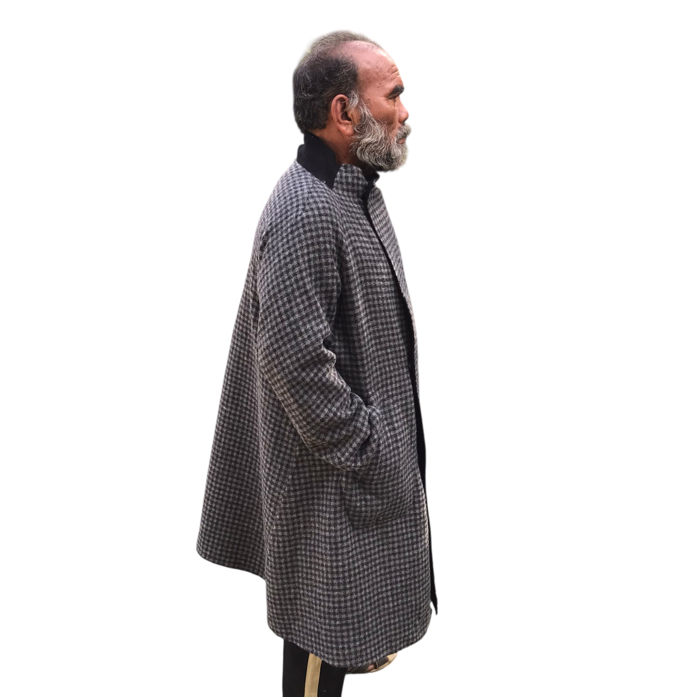 Issey Miyake ARCHIVE 90s ISSEY MIYAKE Plantation wool Windcoat Reversible Size US M / EU 48-50 / 2 - 11 Thumbnail