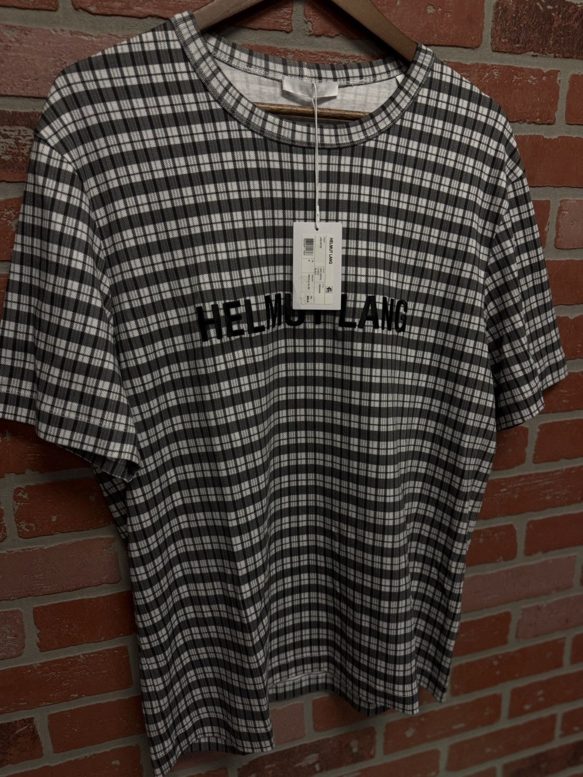 Helmut Lang Helmut Lang Tee Short Sleeve Tee Grey Size M Size US M / EU 48-50 / 2 - 3 Thumbnail