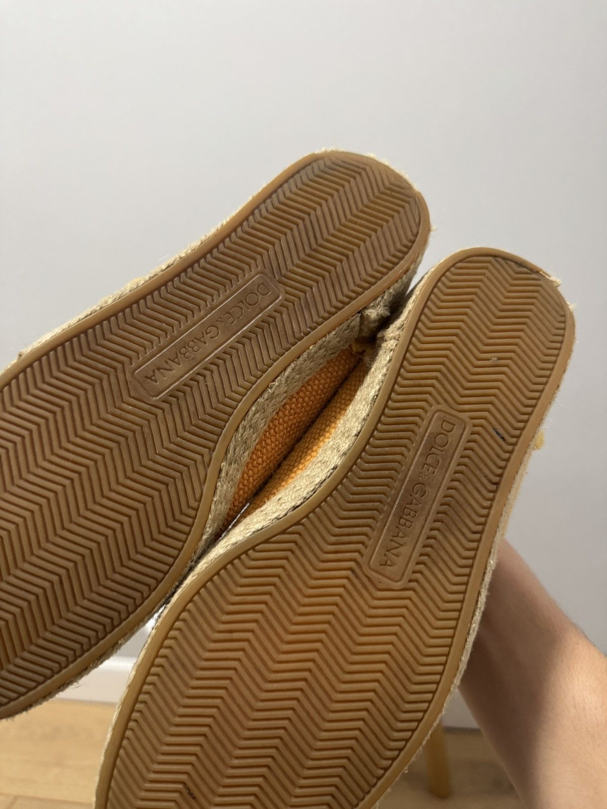 Dolce & Gabbana Dolce Gabbana espadrilles yellow uk 5,5 eur 39 Size US 8 / IT 38 - 8 Thumbnail